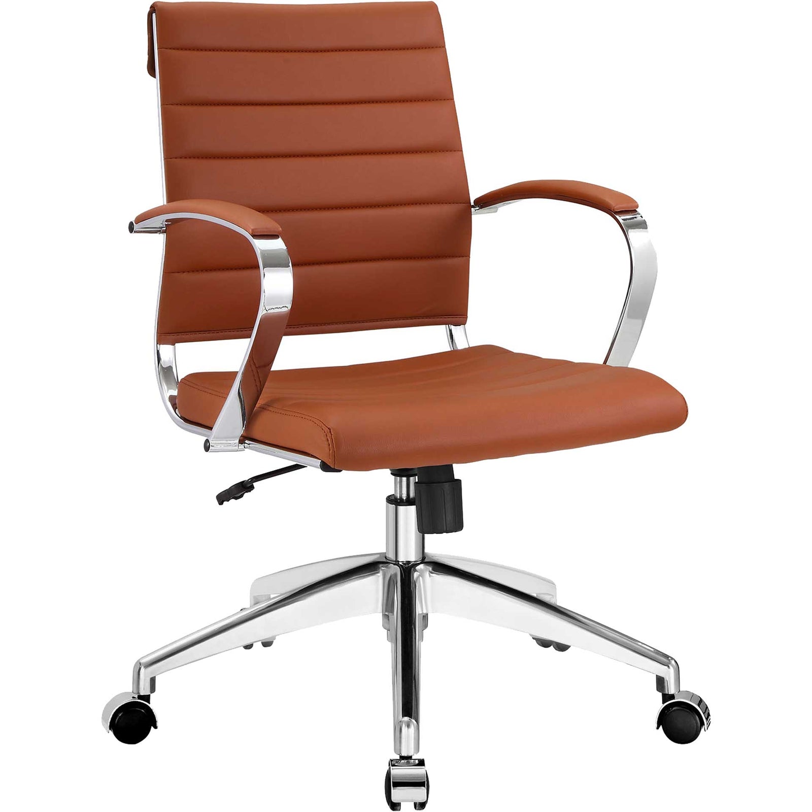 Jaxon Mid Back Office Chair Terracotta