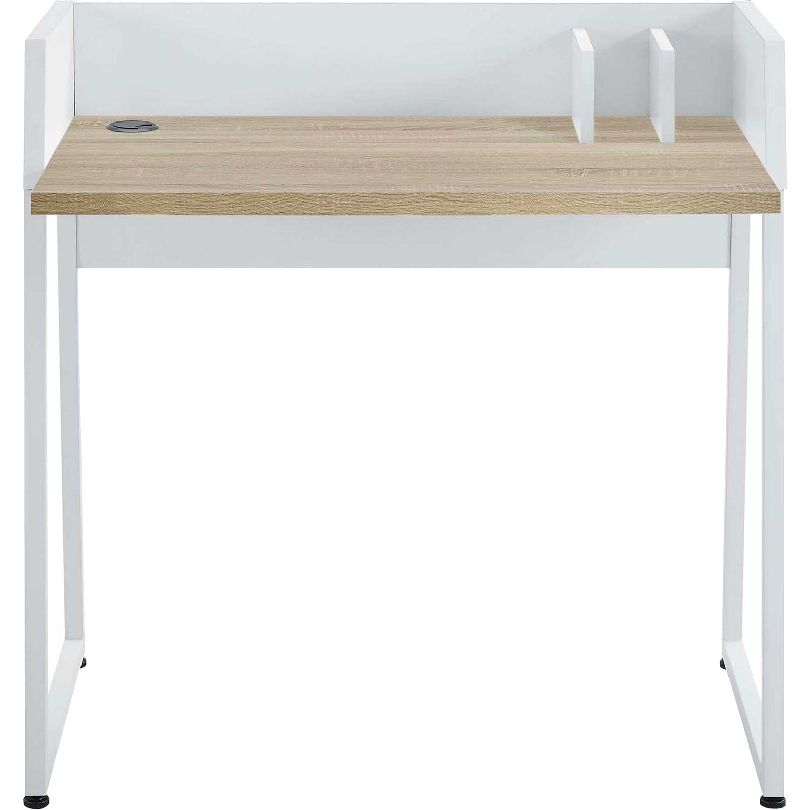 Reedy Wood Writing Desk White Natural