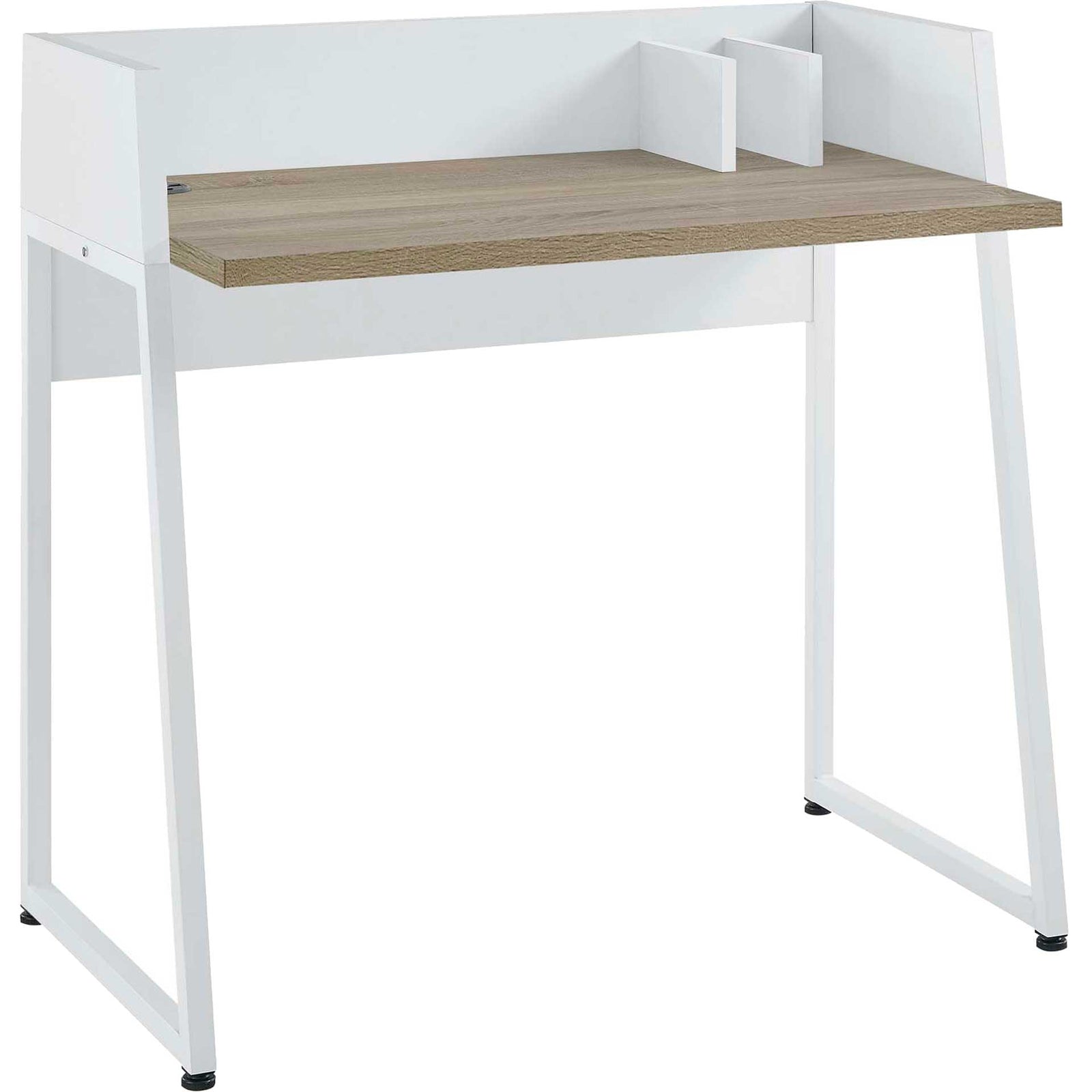 Reedy Wood Writing Desk White Natural