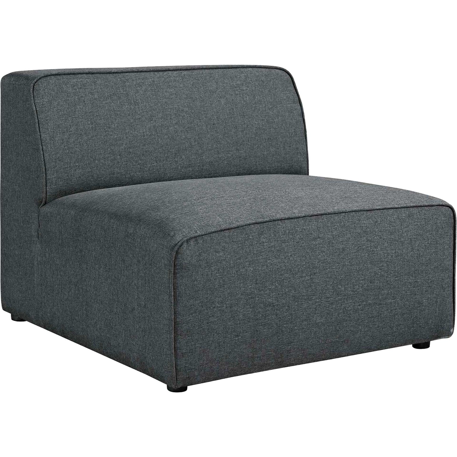 Maisie 5 Piece Corner Sectional Sofa Gray