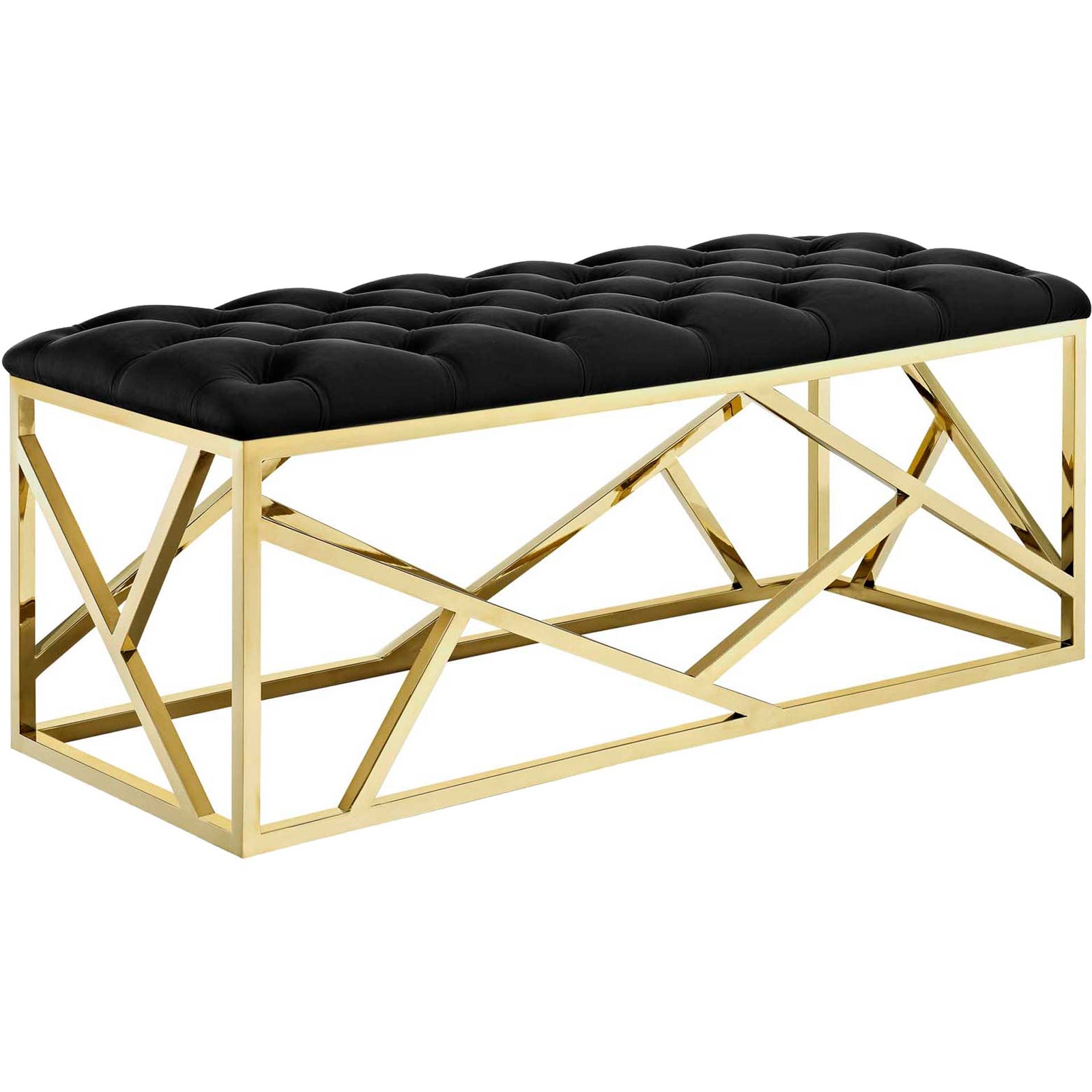 Ismael Bench Gold/Black