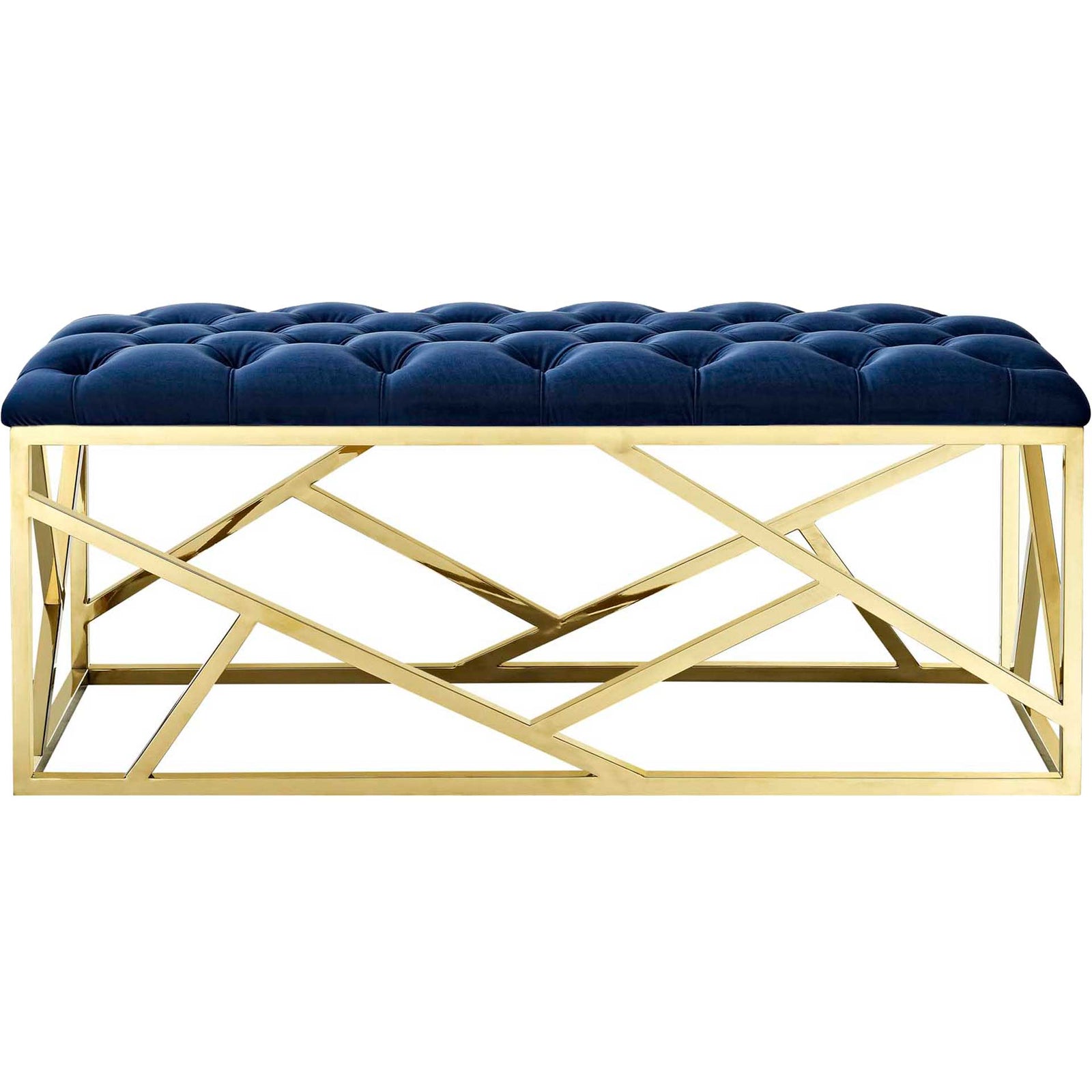 Ismael Bench Gold/Navy