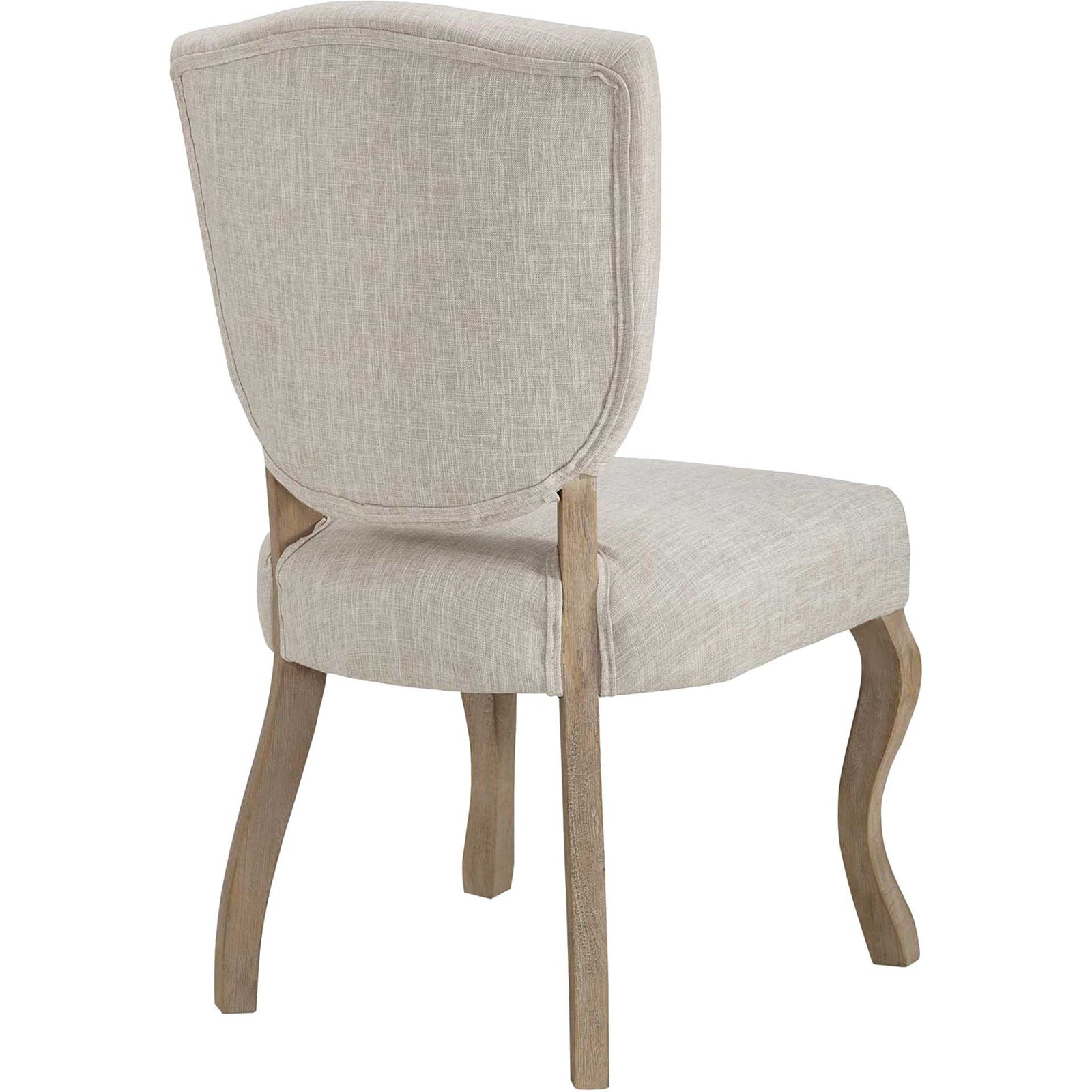 Angie Upholstered Dining Side Chair Beige