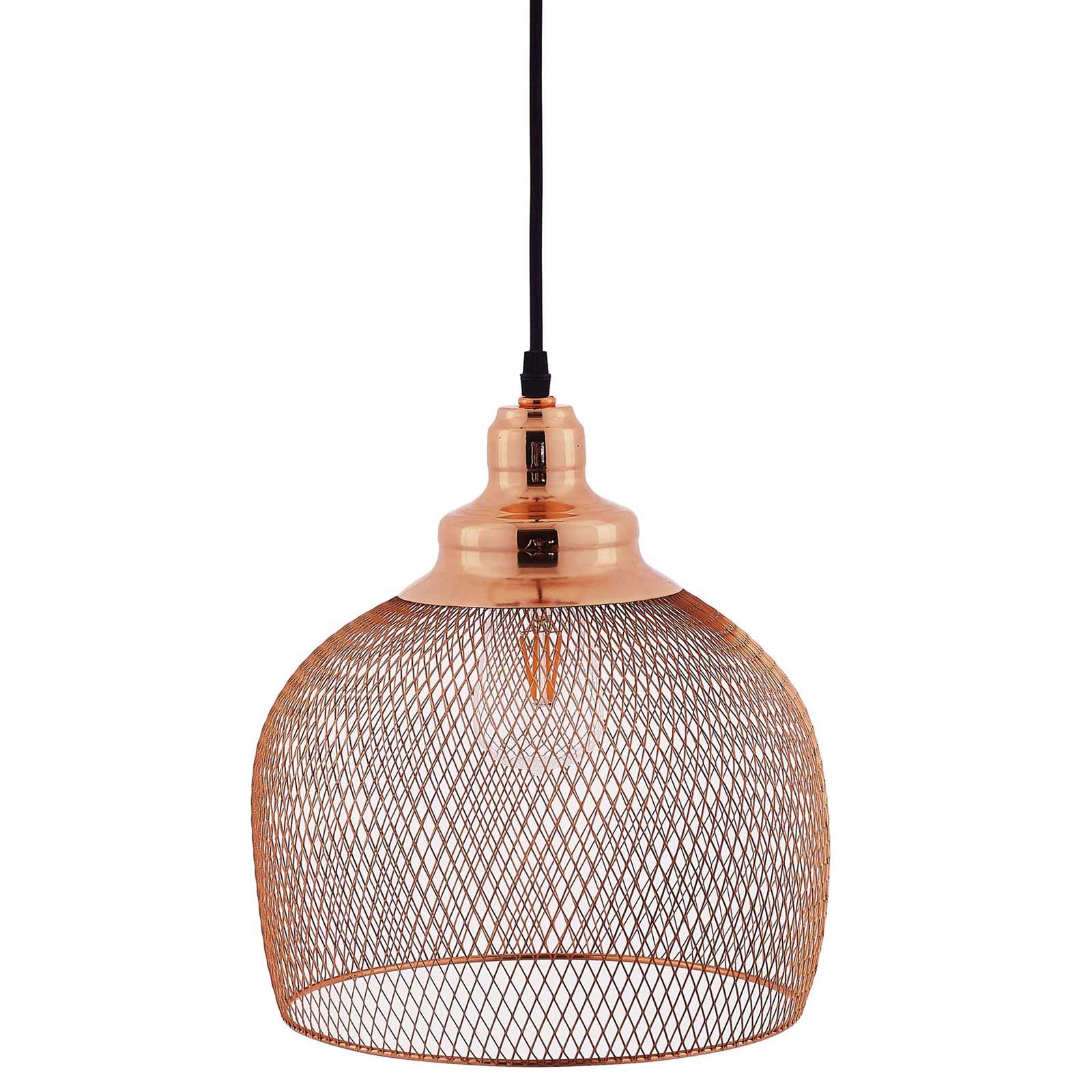 Gale Half-Sphere Pendant Light Rose Gold