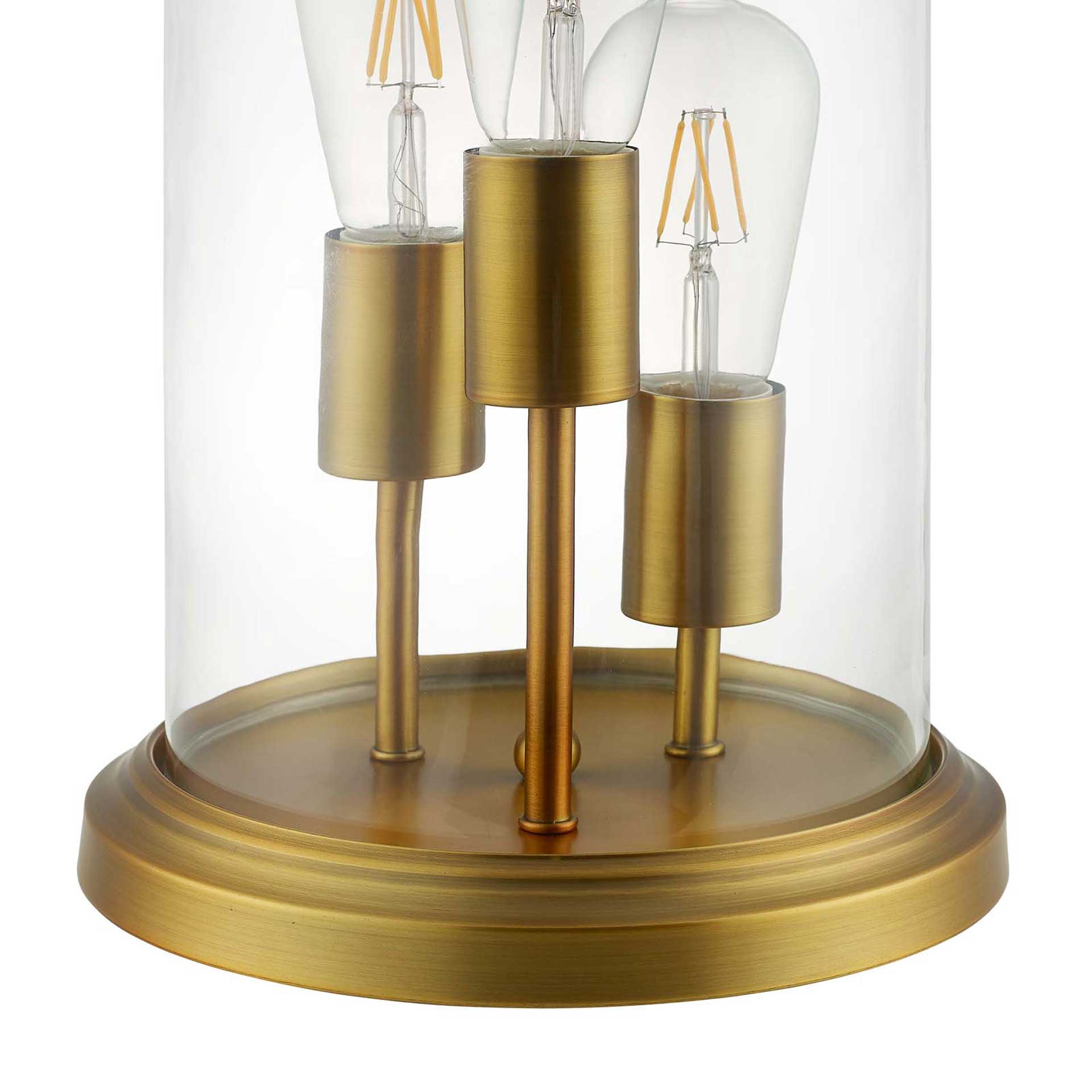 Alexis Cloche Table Lamp Brass Gold