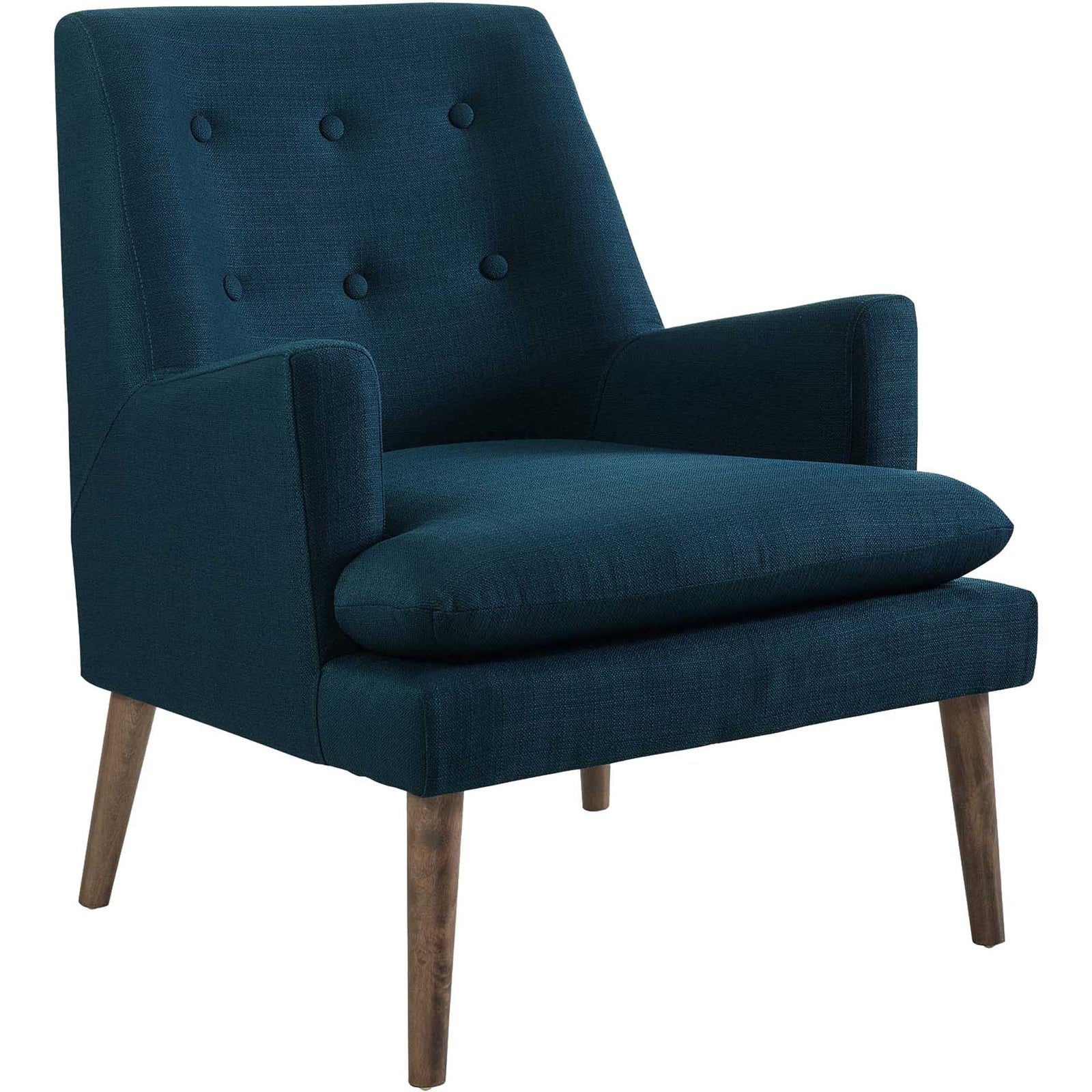 Lucas Upholstered Lounge Chair Azure
