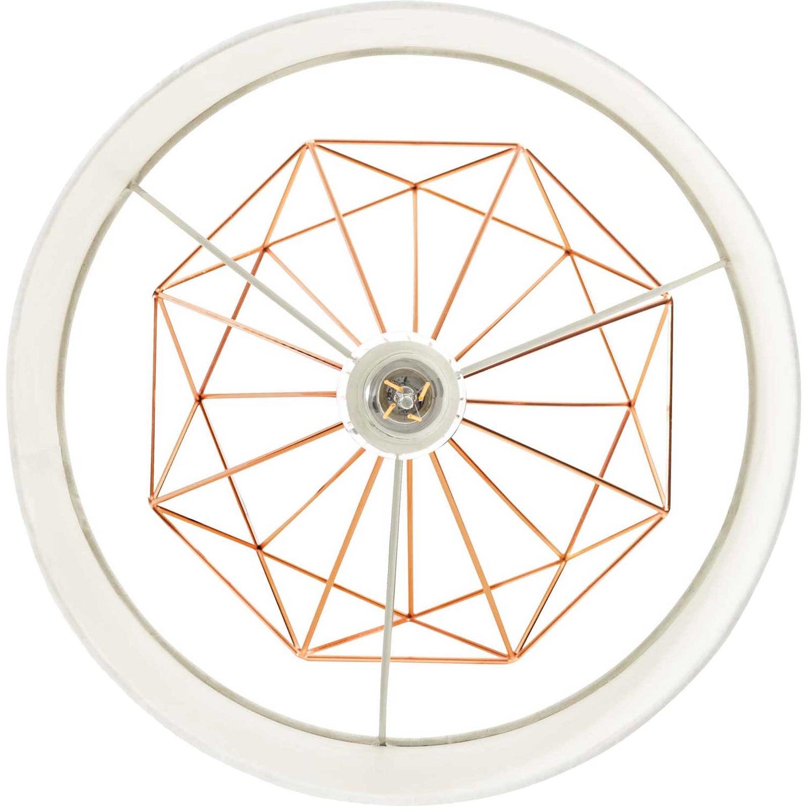 Peter Table Lamp Rose Gold