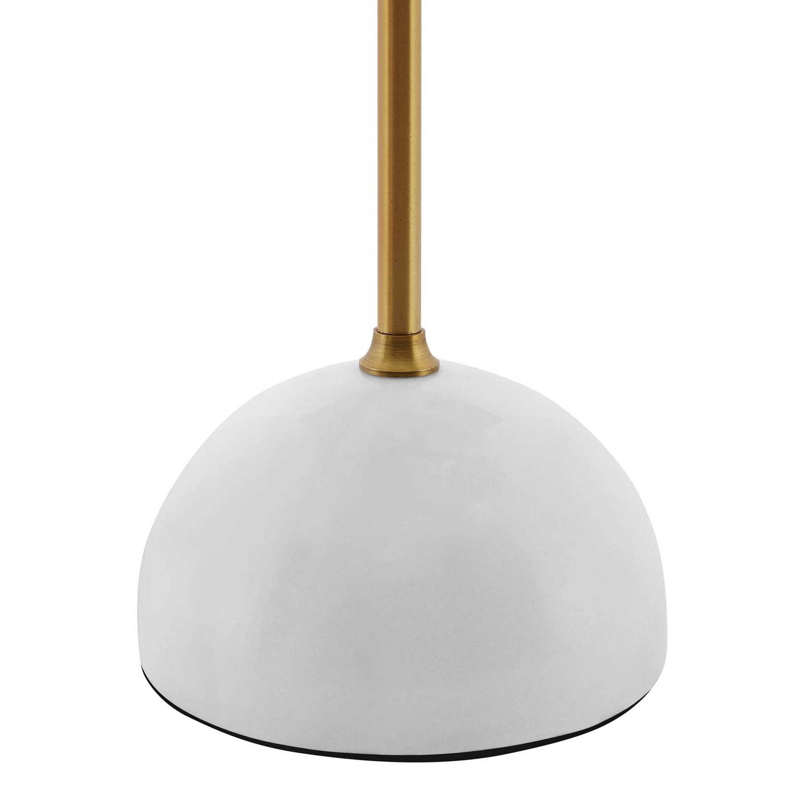 Carson Bronze and White Marble Table Lamp Bronze/White
