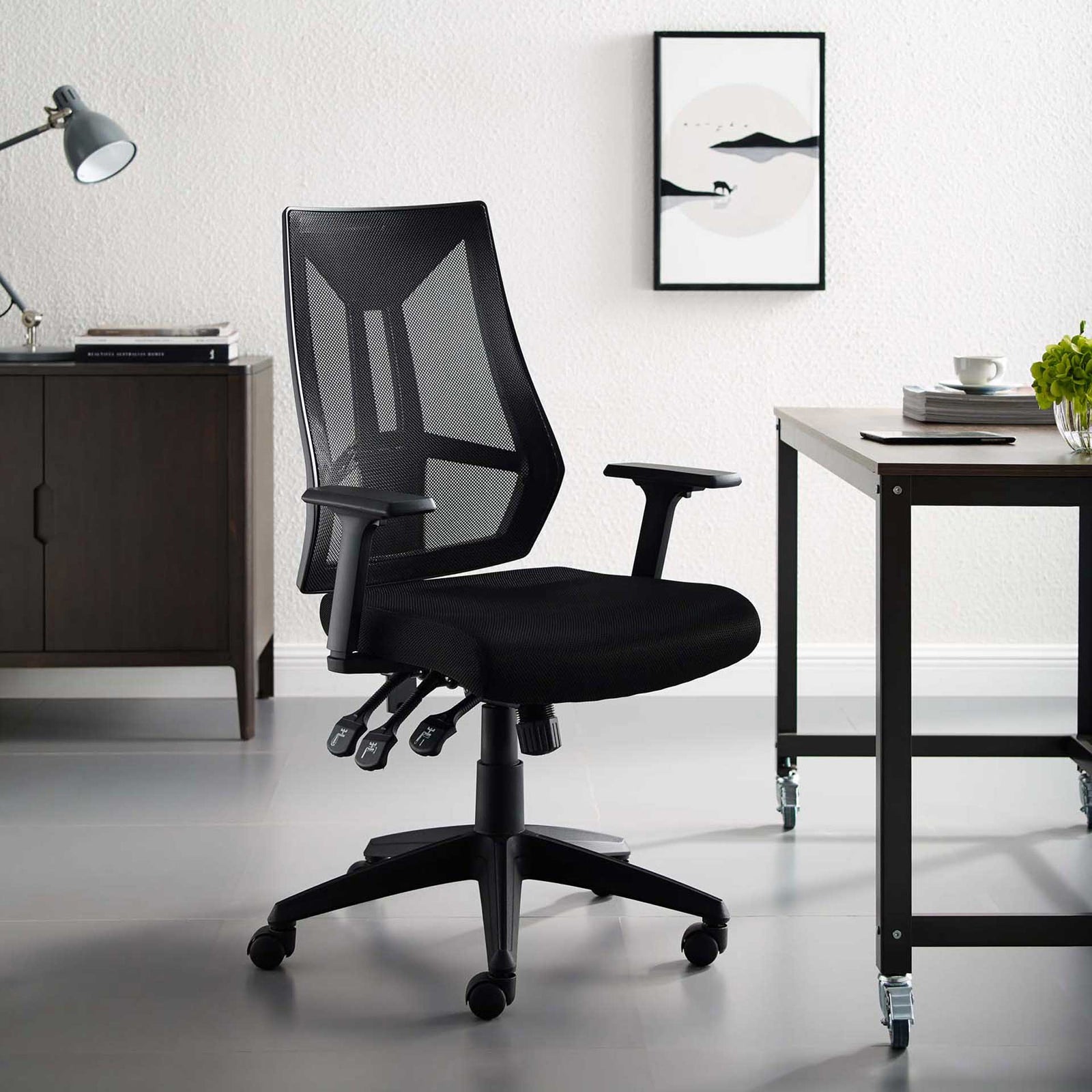 Everett Mesh Office Chair Black