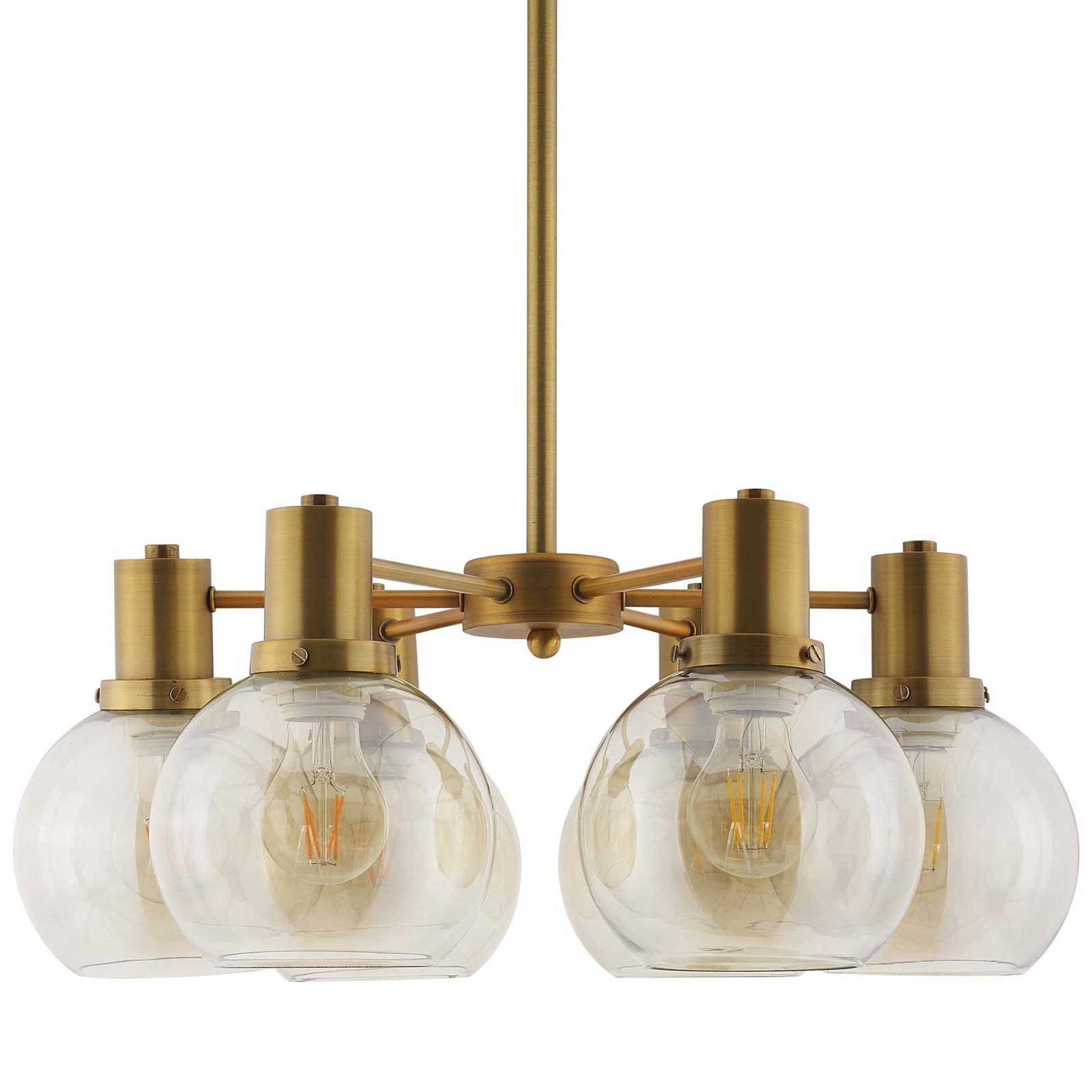 Randy Pendant Chandelier Brass Gold