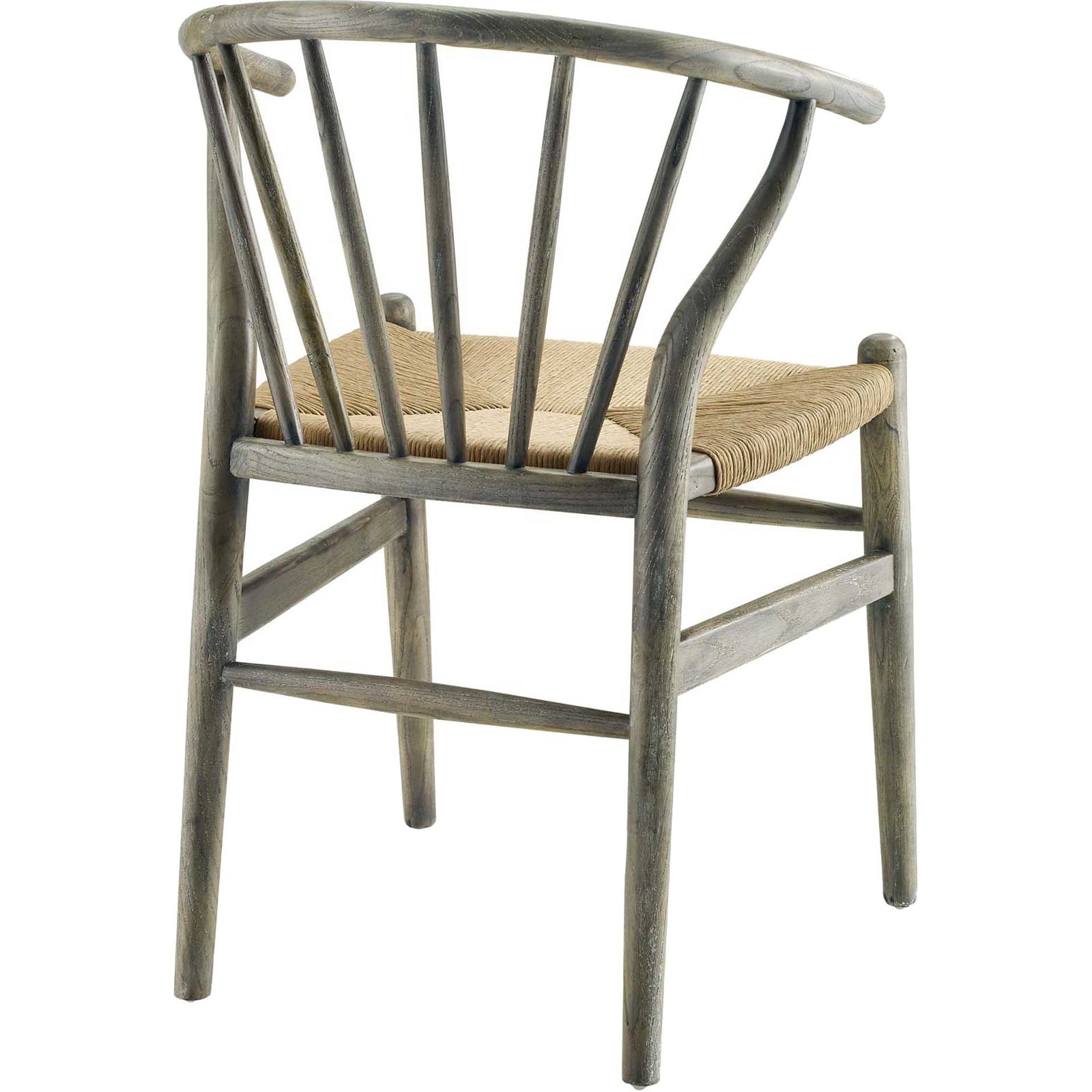 Foster Spindle Wood Side Chair Gray