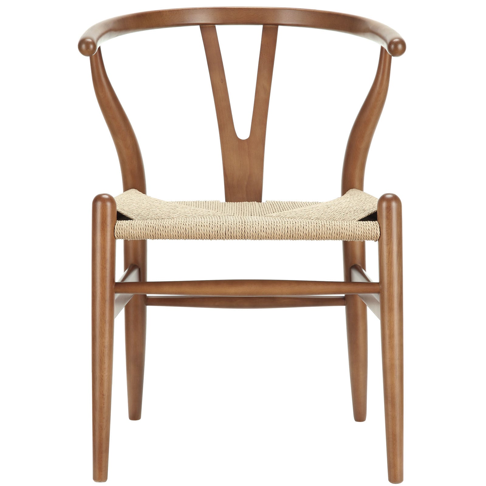 Amelot Wood Armchair Walnut
