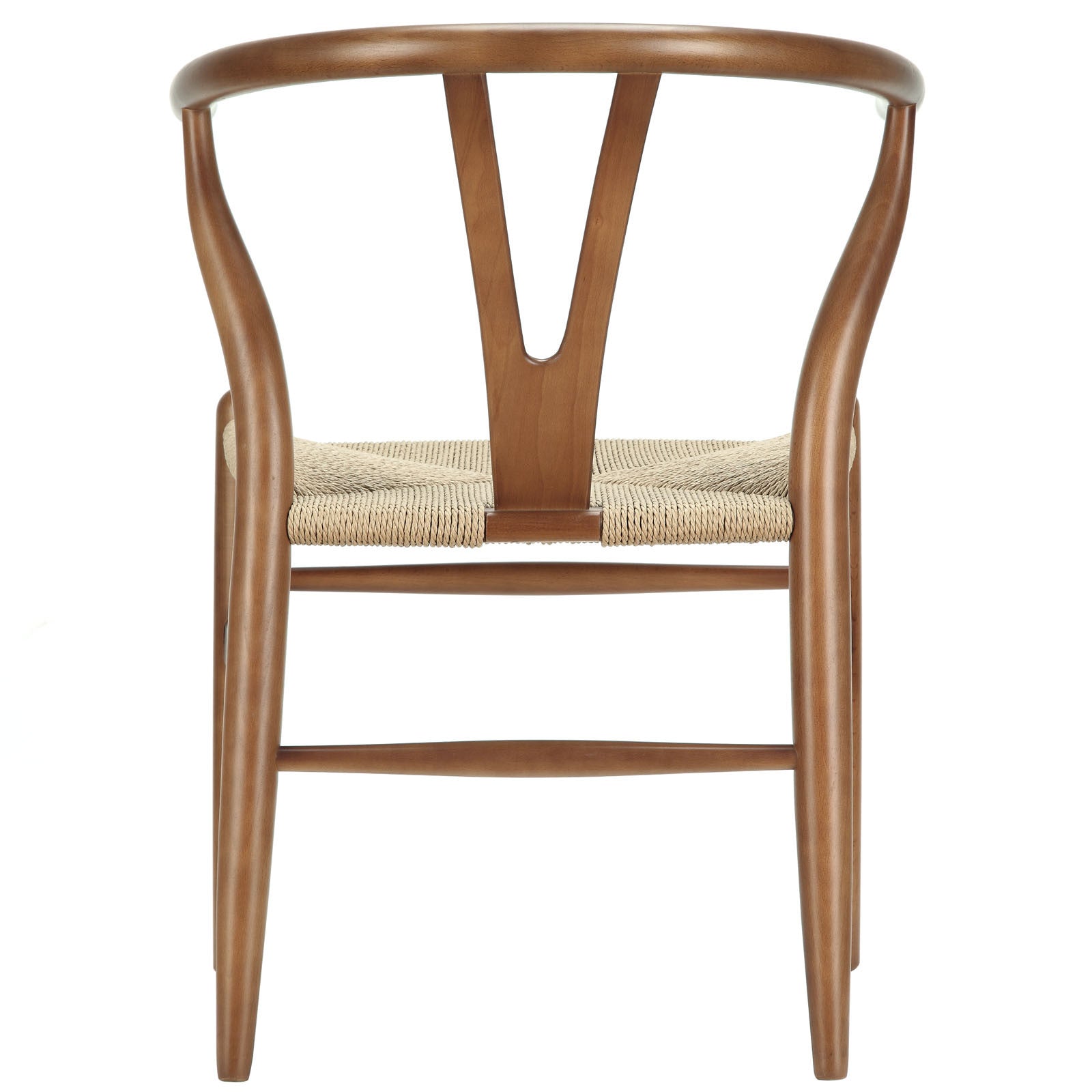 Amelot Wood Armchair Walnut