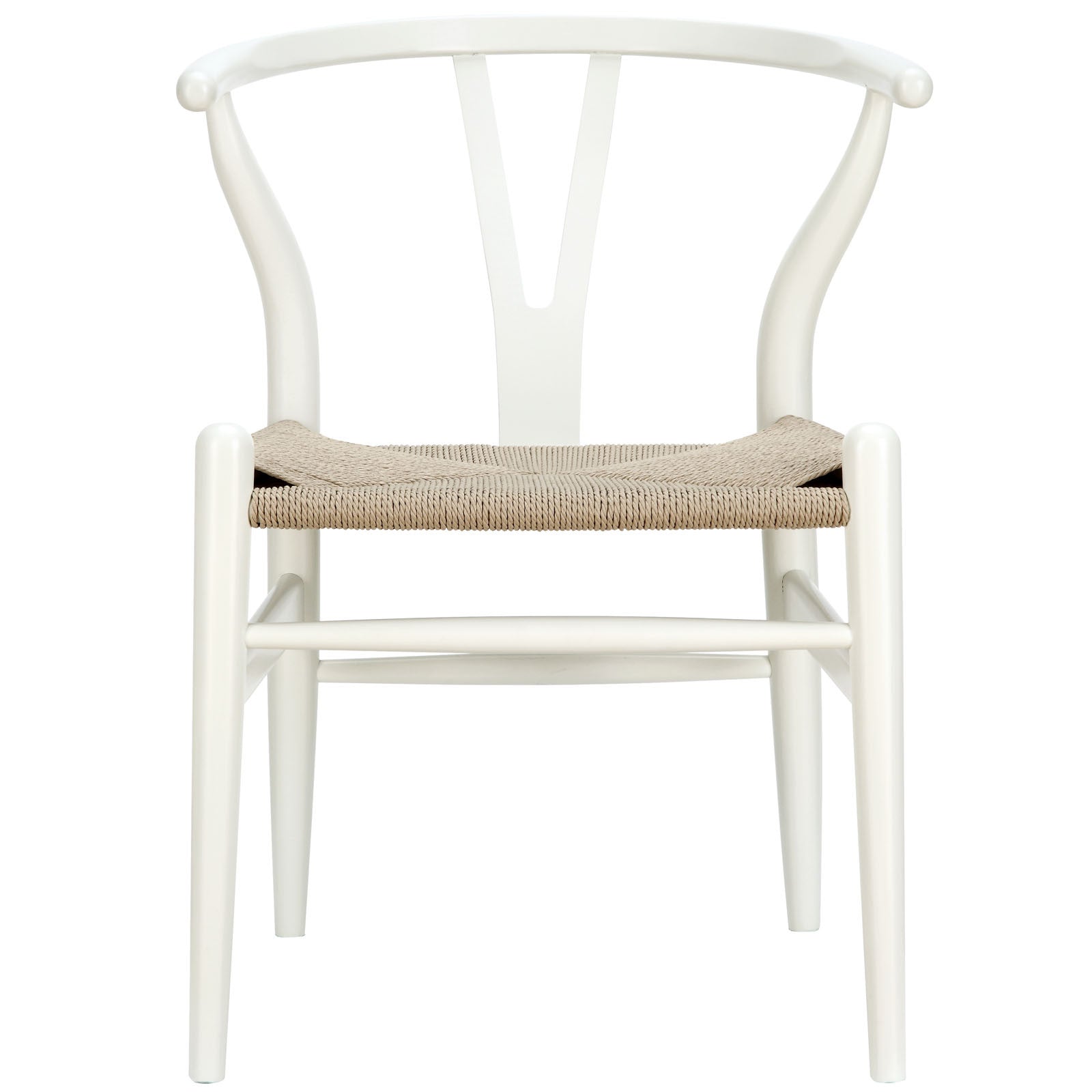 Amelot Wood Armchair White