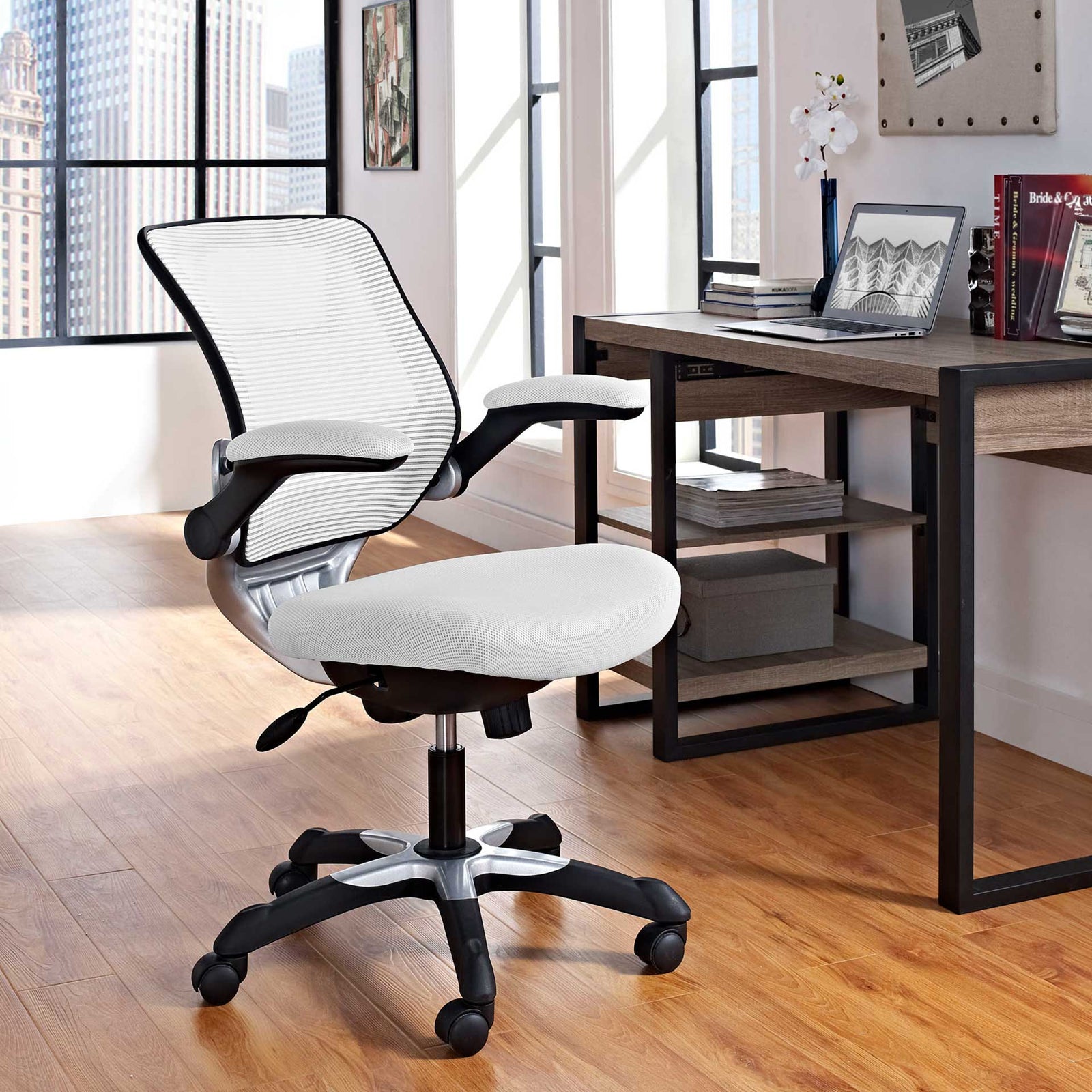 Eloise Mesh Office Chair White