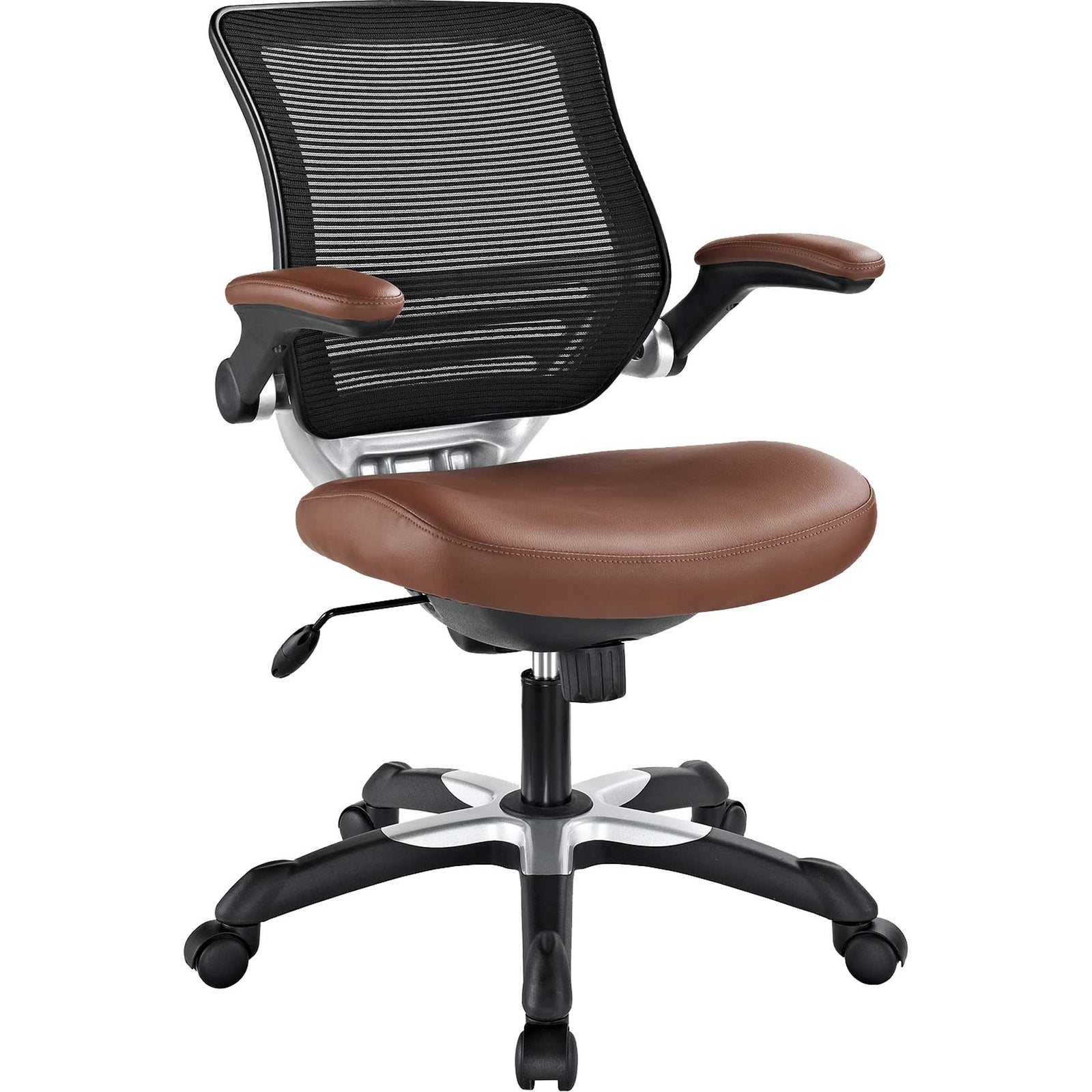 Eloise Vinyl Office Chair Tan