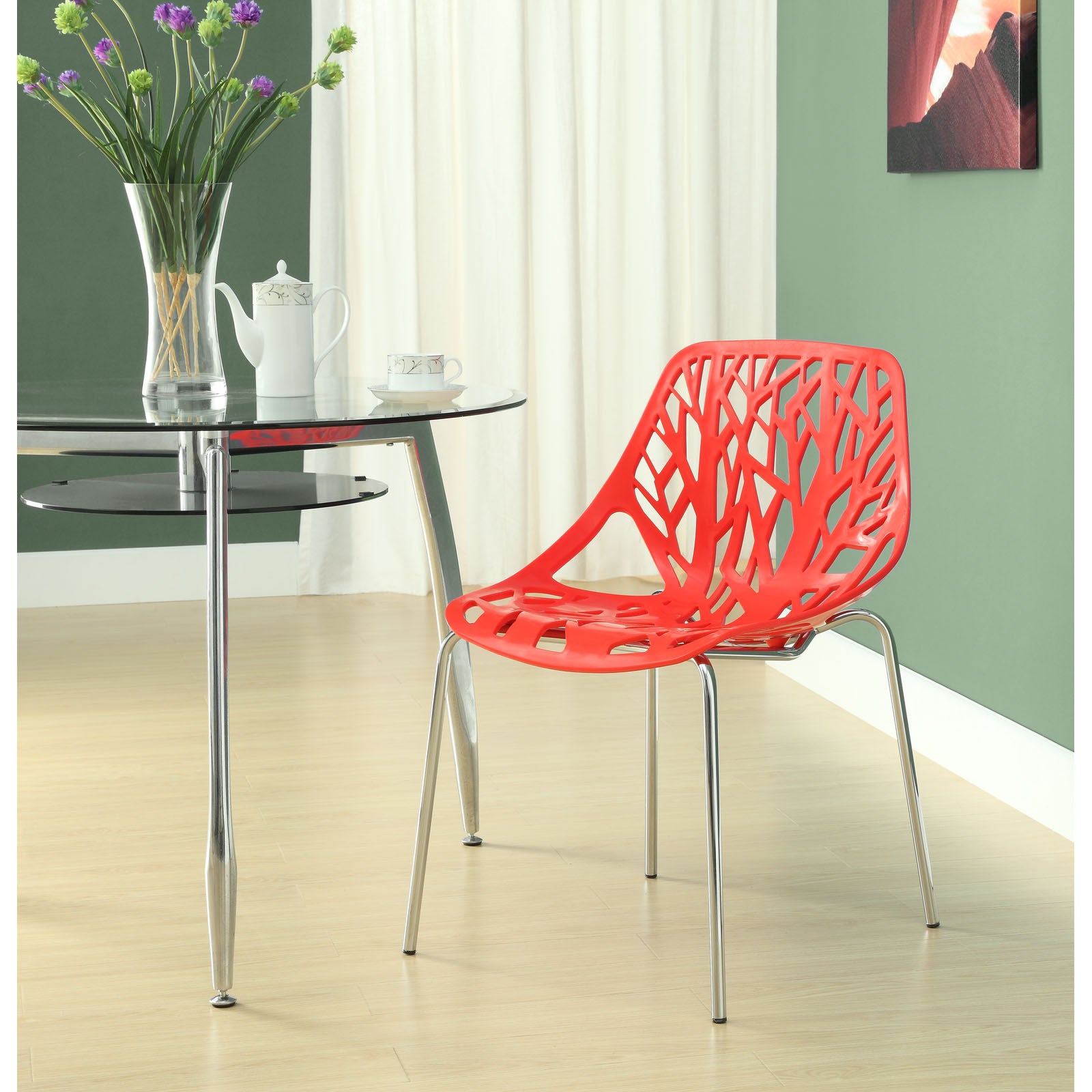 Story Side Chair Red