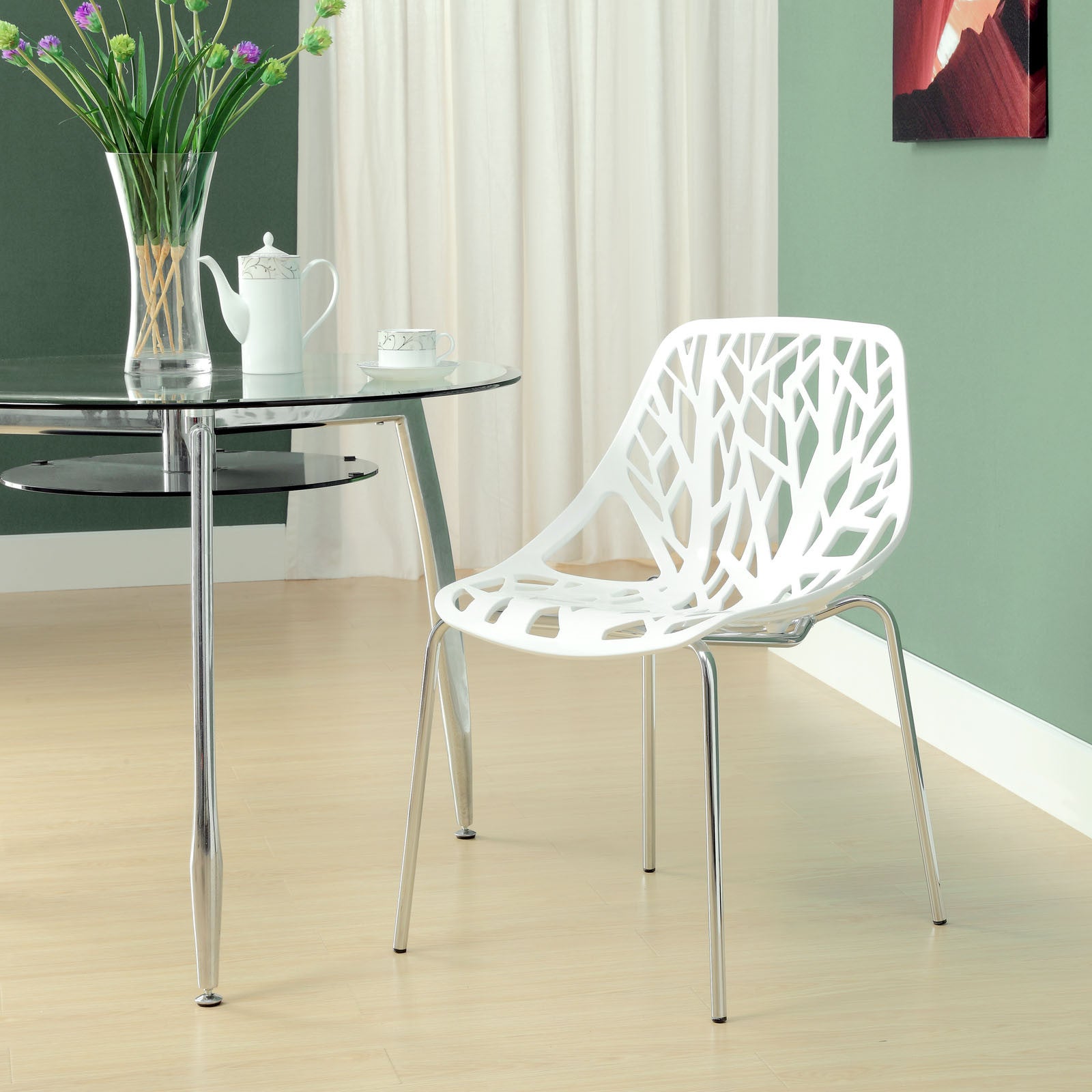 Story Side Chair White