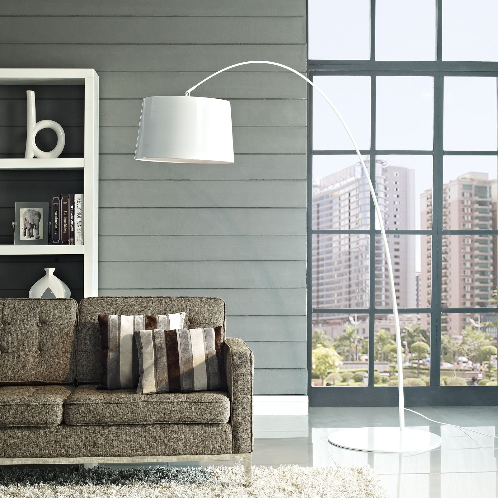 Liberate Floor Lamp White
