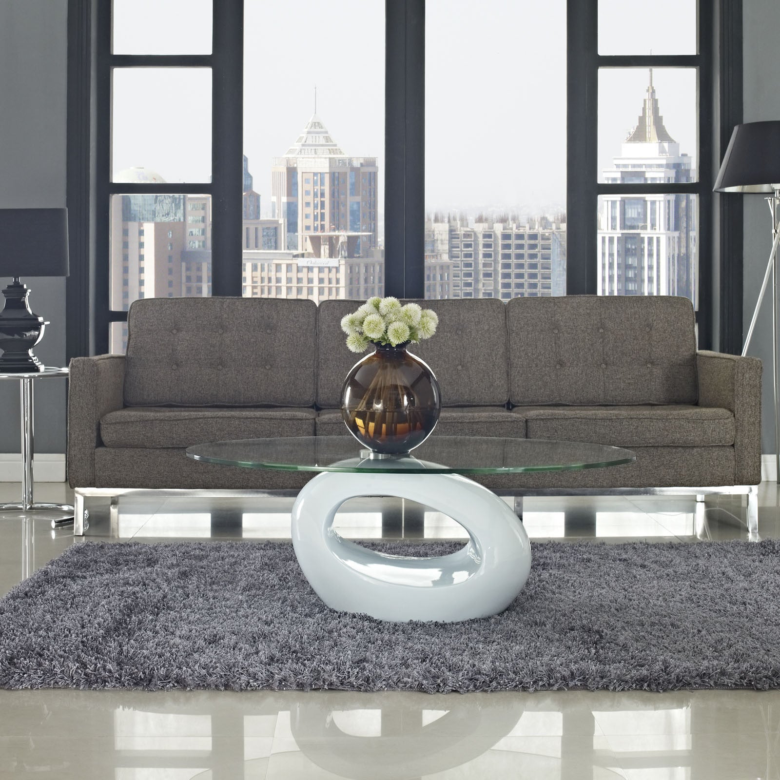 Orwen Coffee Table White