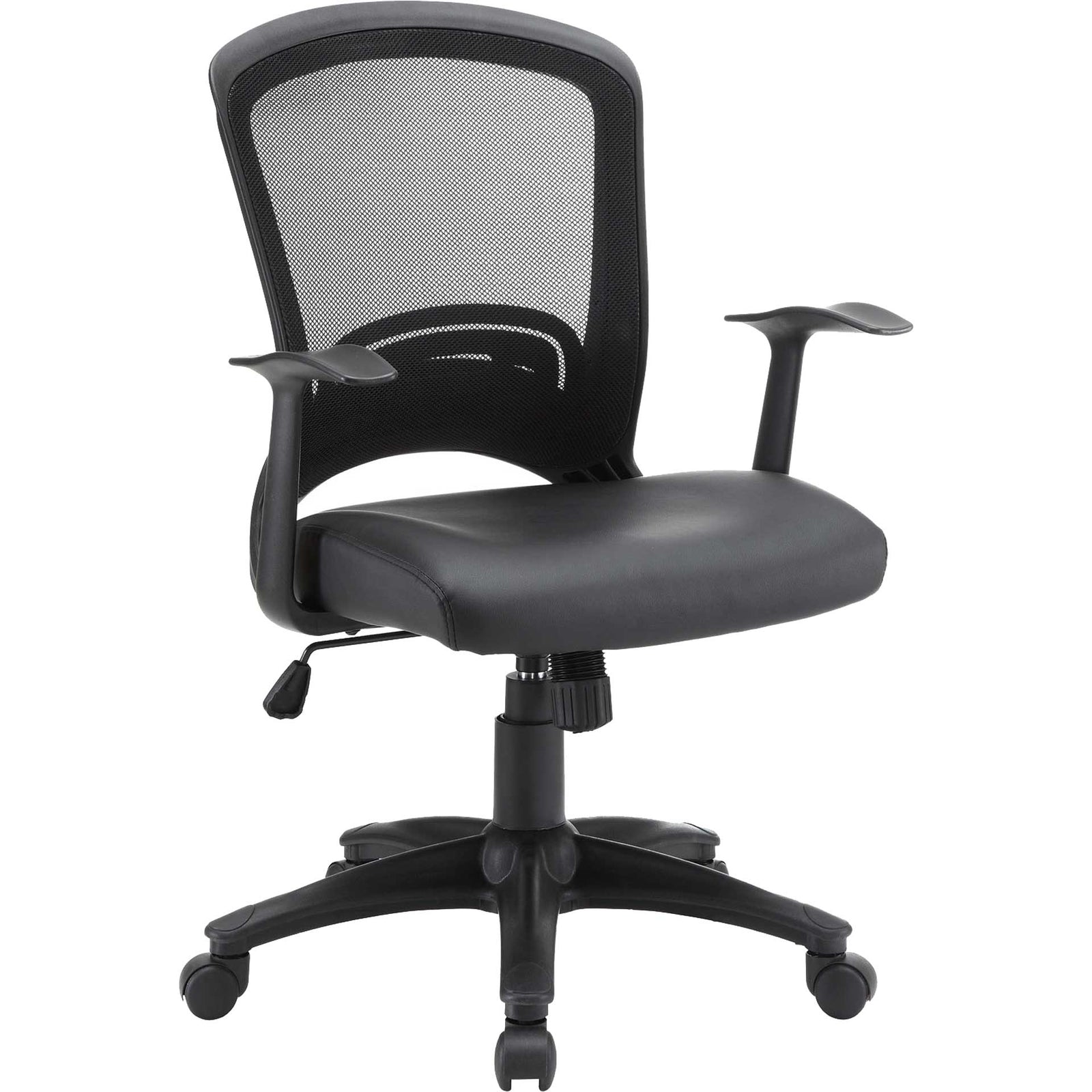 Partridge Vinyl Office Chair Black