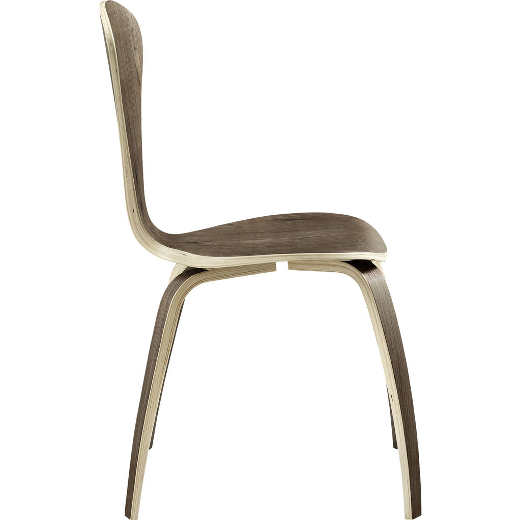 Vox Chair Dark Walnut