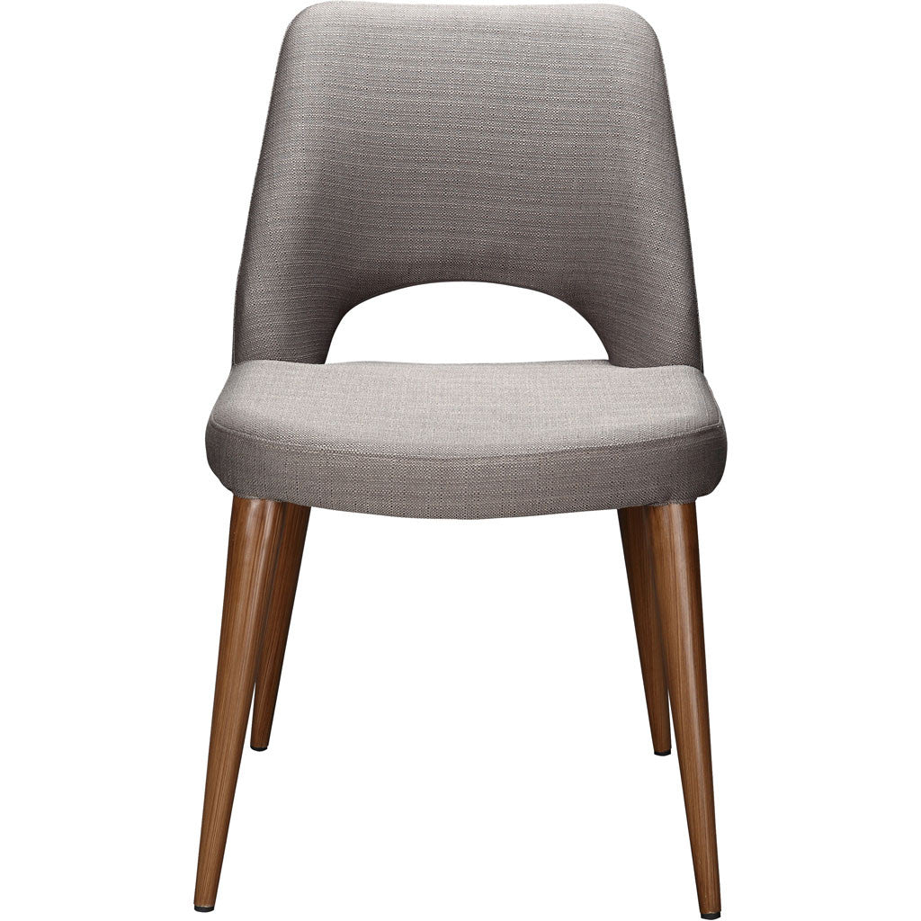 Antonio Dining Chair Light Gray/Brown (Set of 2)