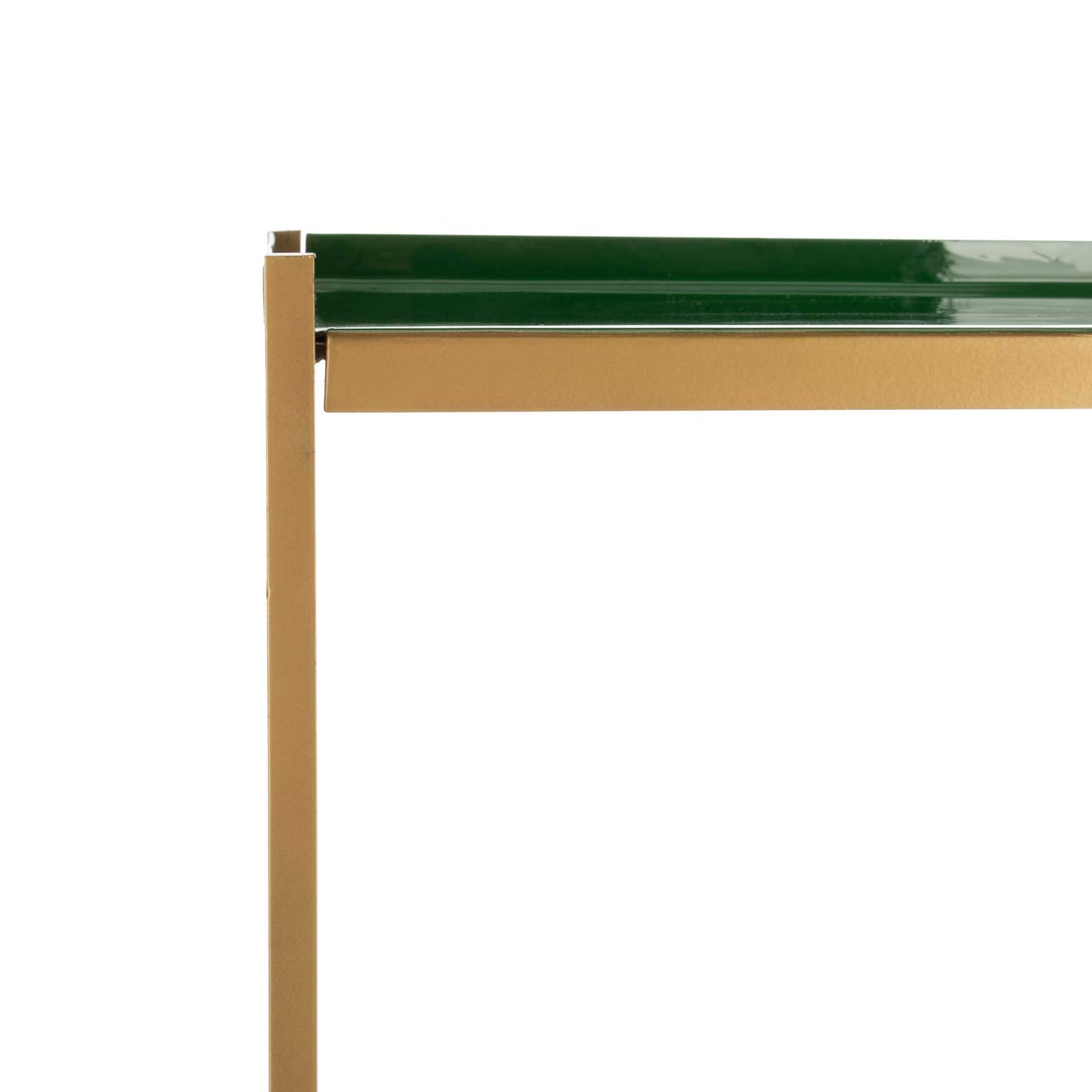 Judson 5 Tier Etagere Green/Brass