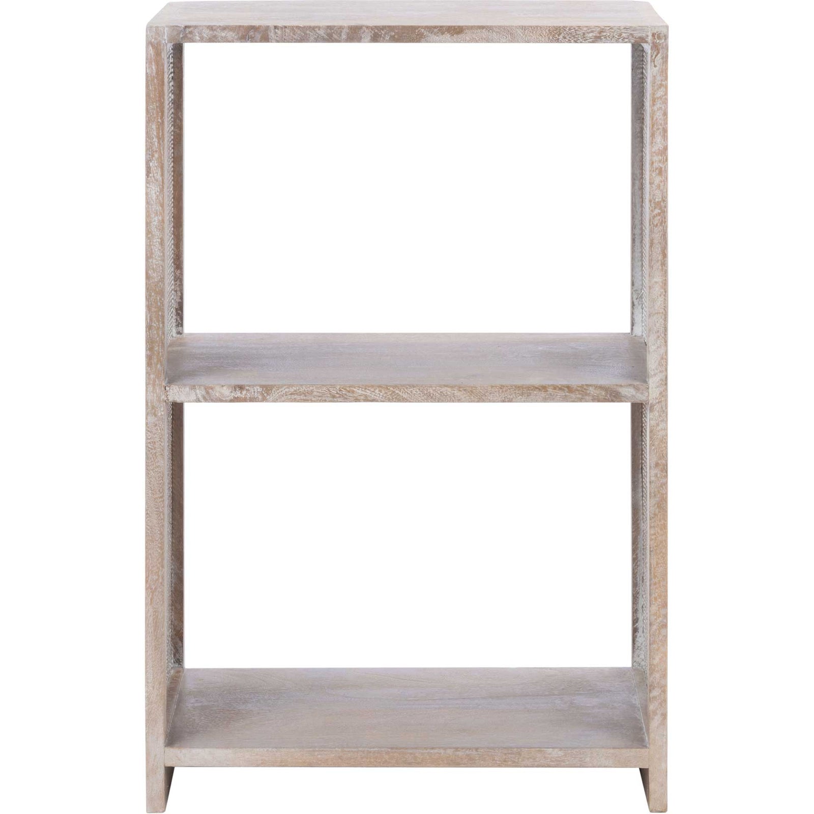 Phoebe 2 Shelf Etagere Gray White Wash