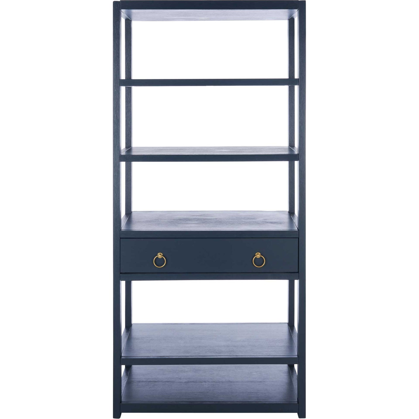 Joel 1 Drawer 5 Shelf Etagere Navy