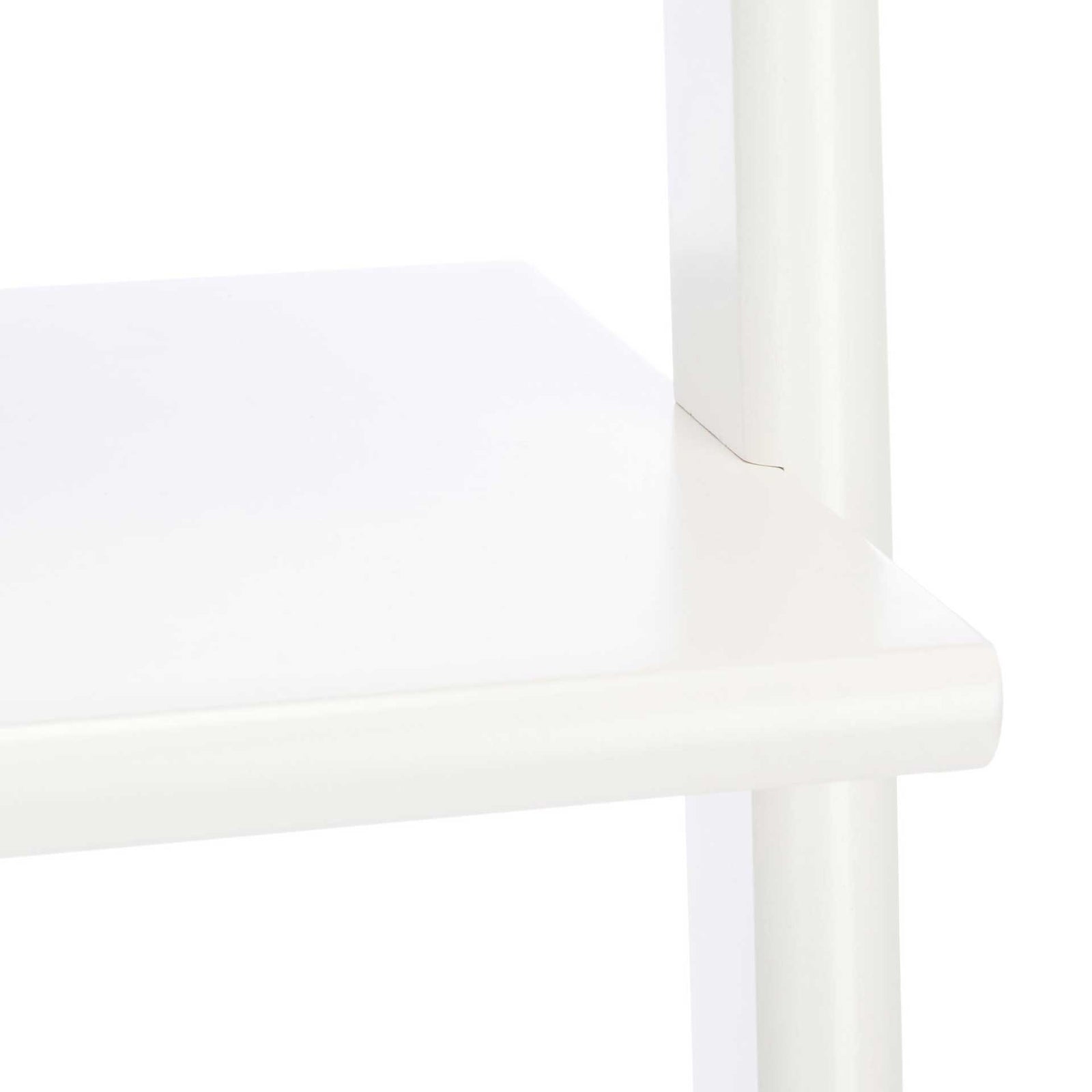 Albina 5 Tier Leaning Etagere White