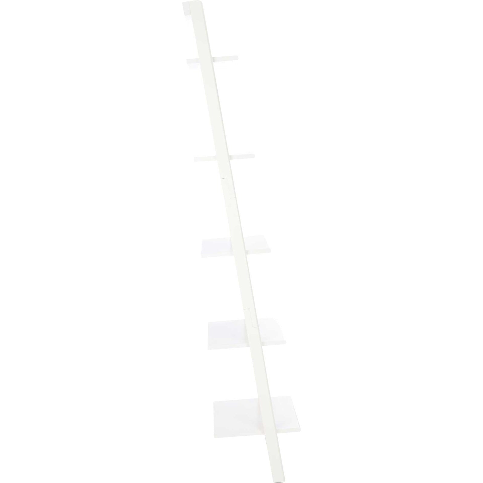 Albina 5 Tier Leaning Etagere White