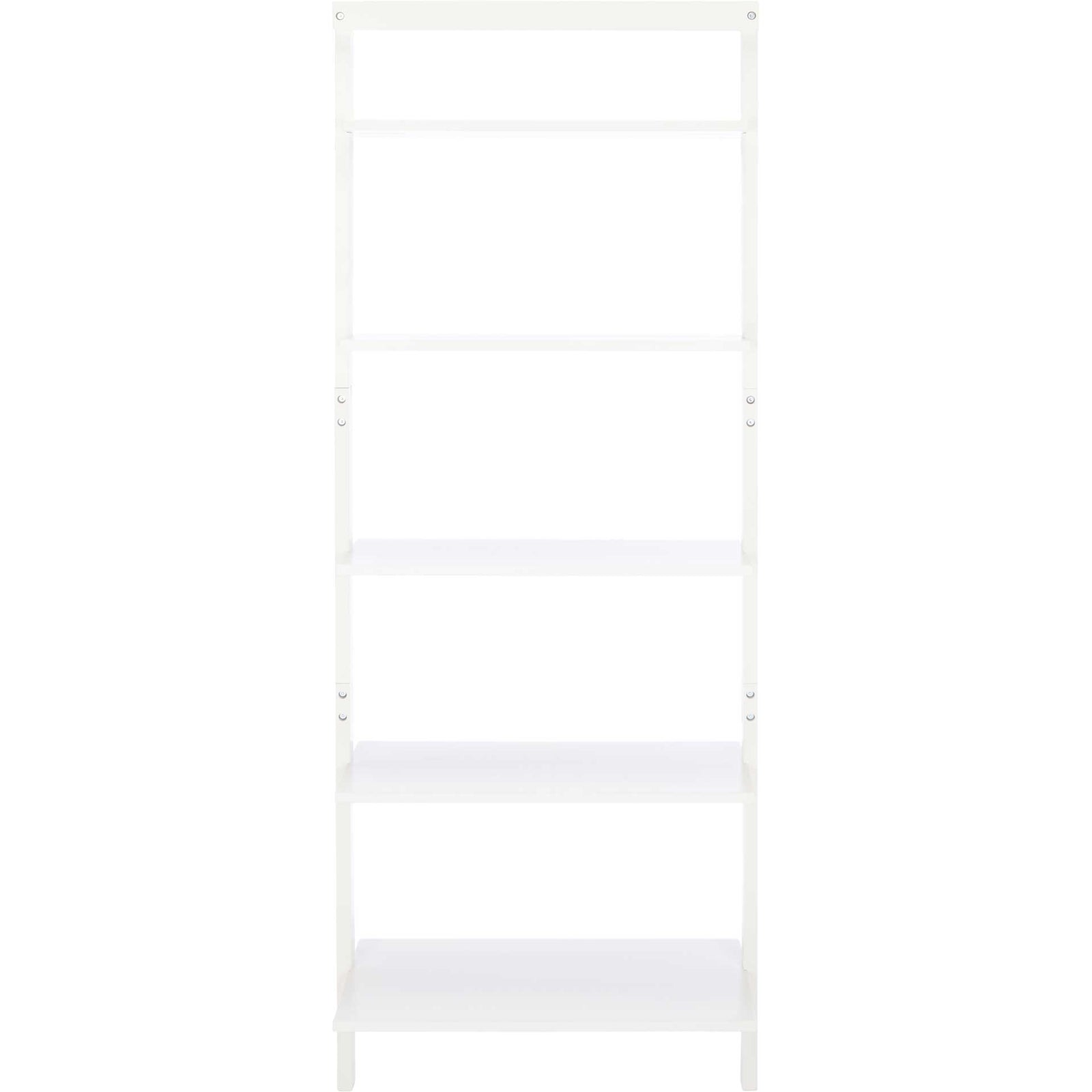 Cuallea 5 Tier Leaning Etagere White