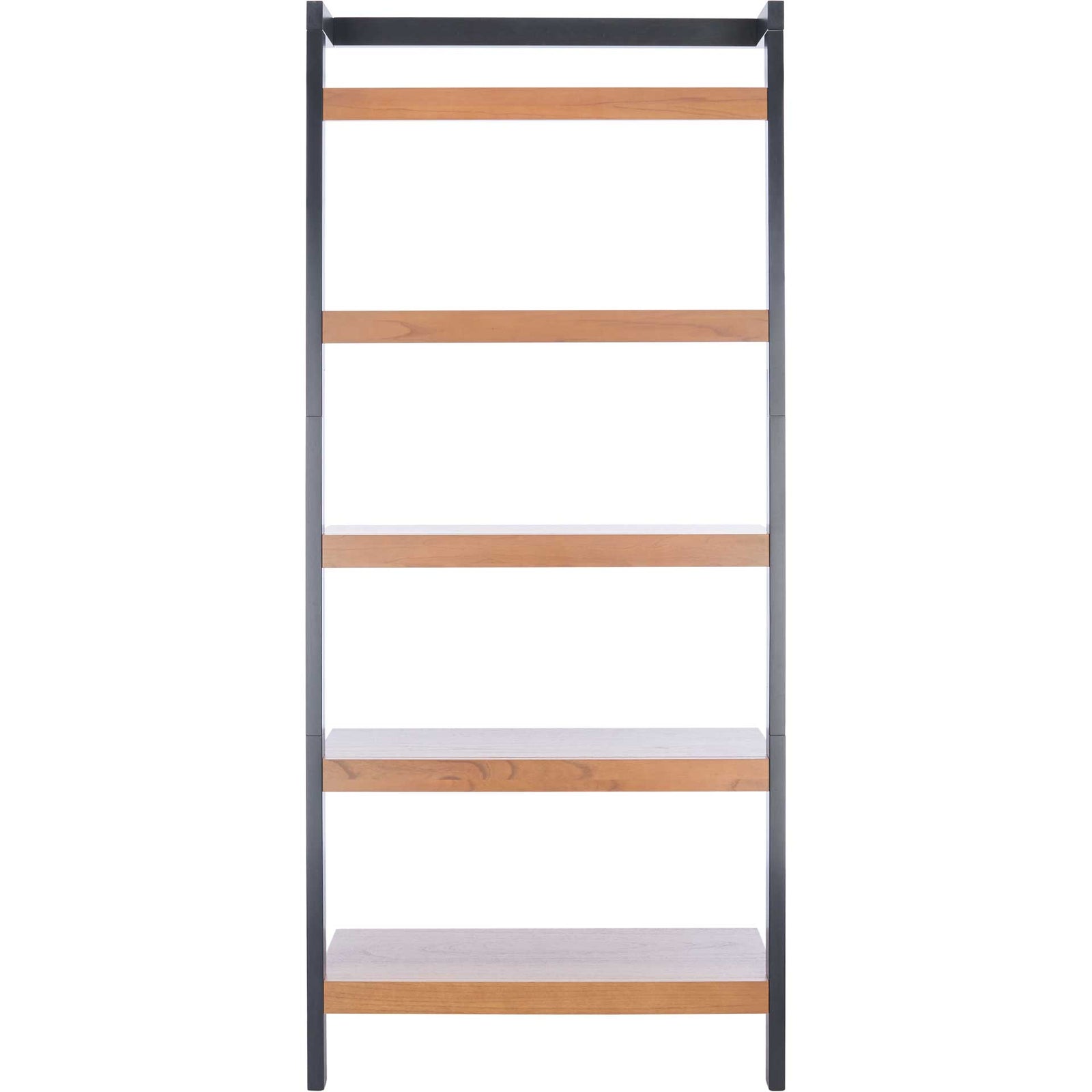 Belami 5 Tier Leaning Etagere Natural/Charcoal