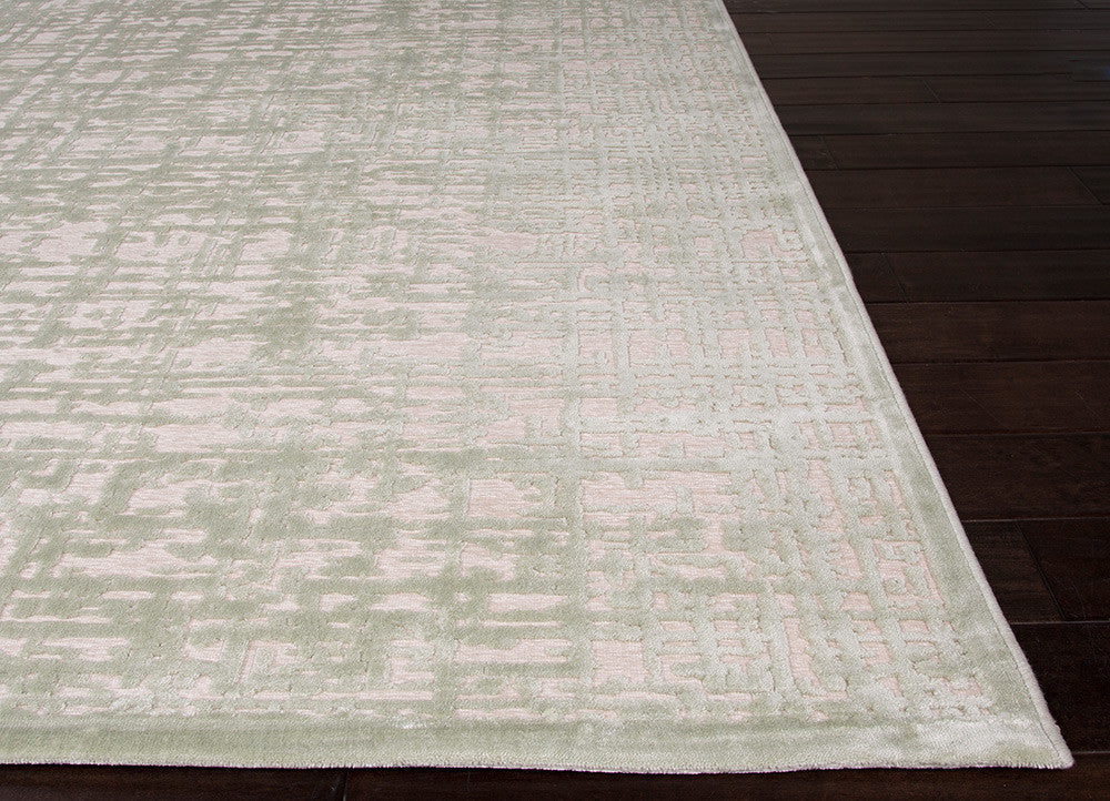 Fables Dreamy Light Gray/Milky Green Area Rug