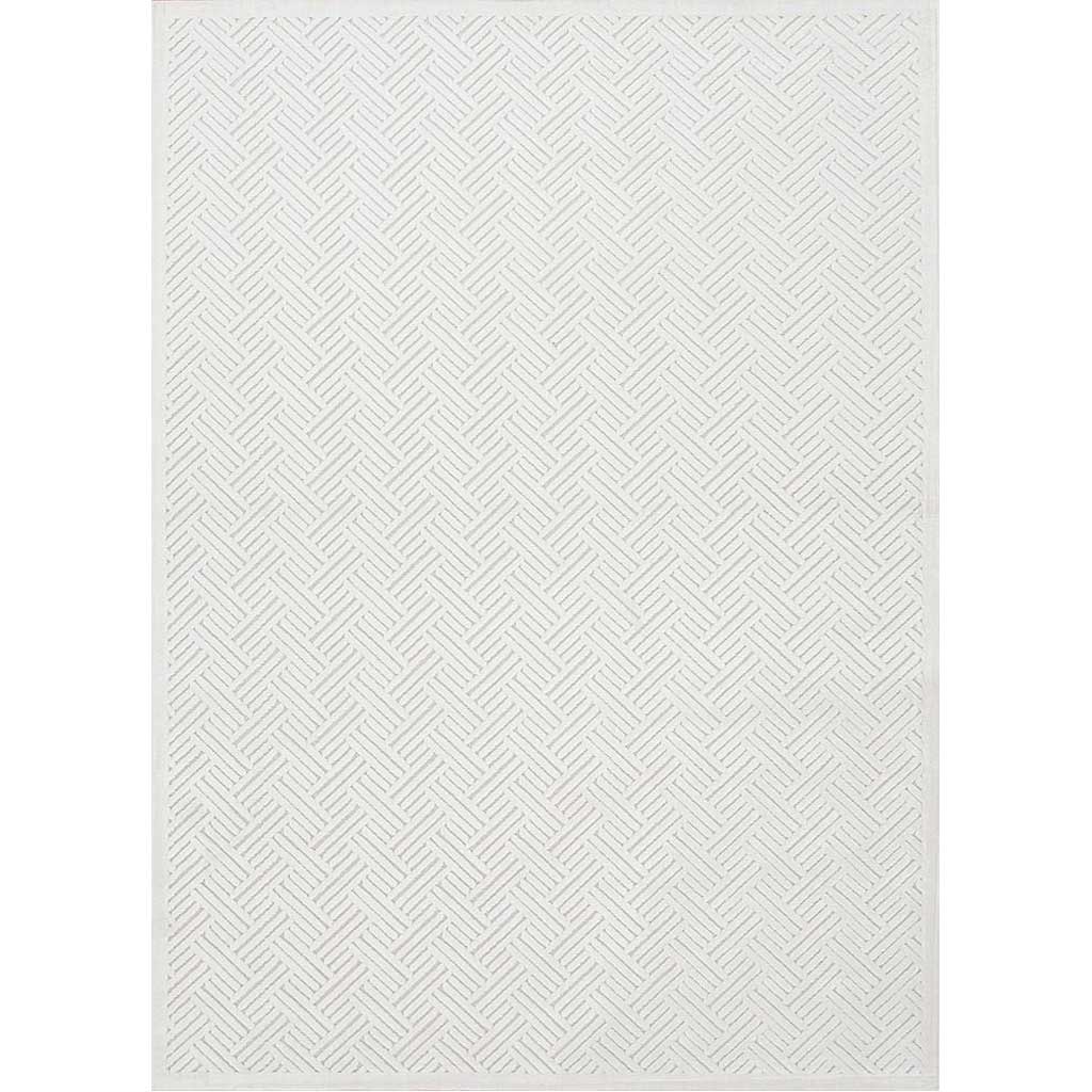 Fables Thatch White Area Rug