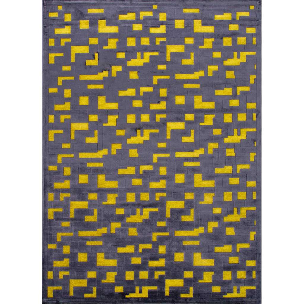 Fables Pixel Green Area Rug