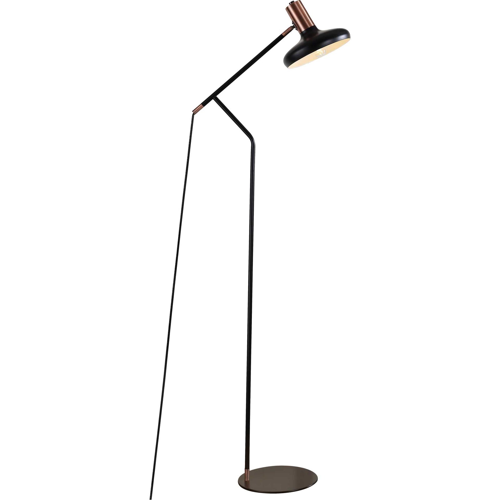 Amour Floor Lamp Black/Antique Copper