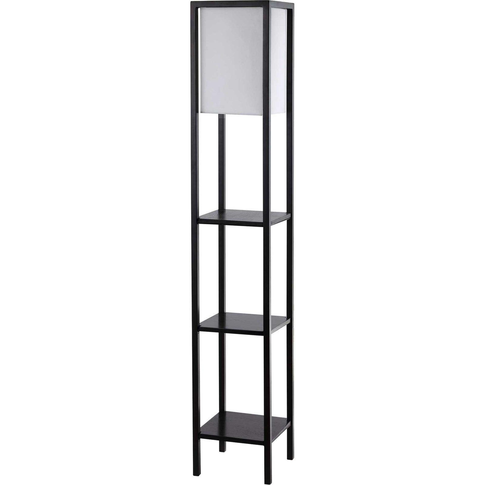 Riley Shelf Floor Lamp Black