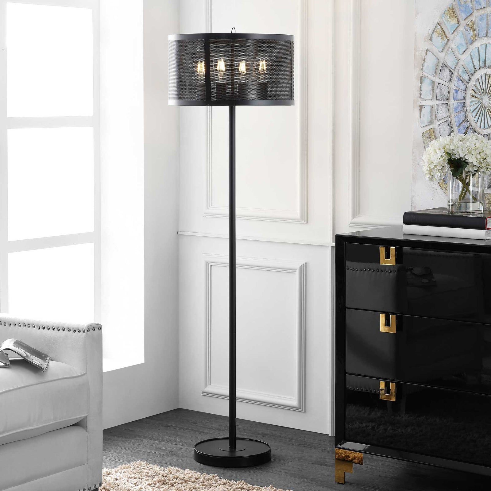 Velia Floor Lamp Black