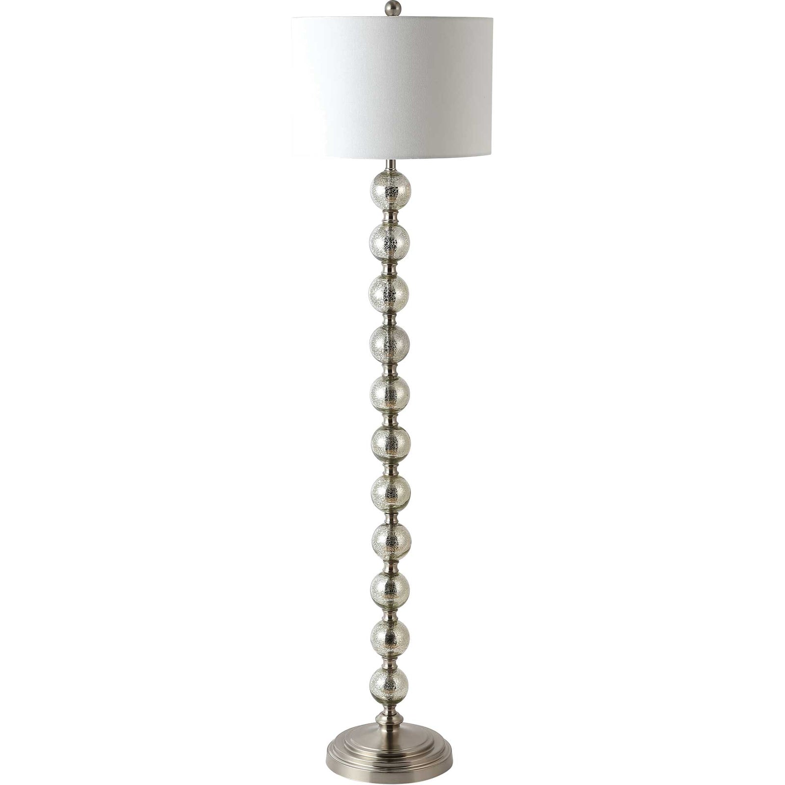 Cabra Floor Lamp Nickel/Ivory