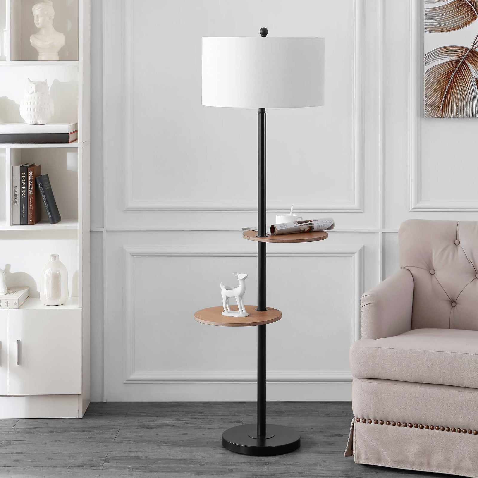 Kefton Floor Lamp Matte Black
