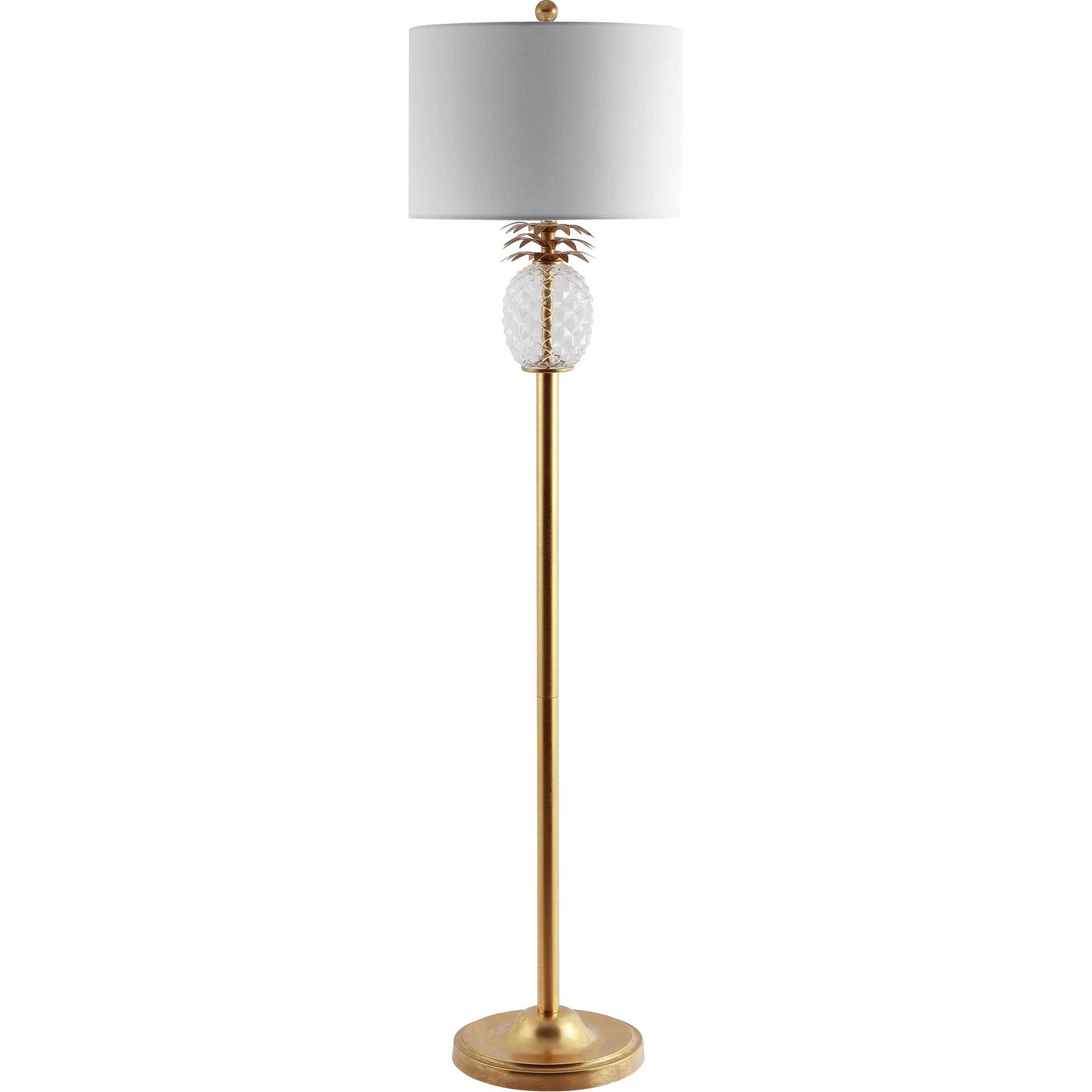 Ellaria Floor Lamp Gold/Clear