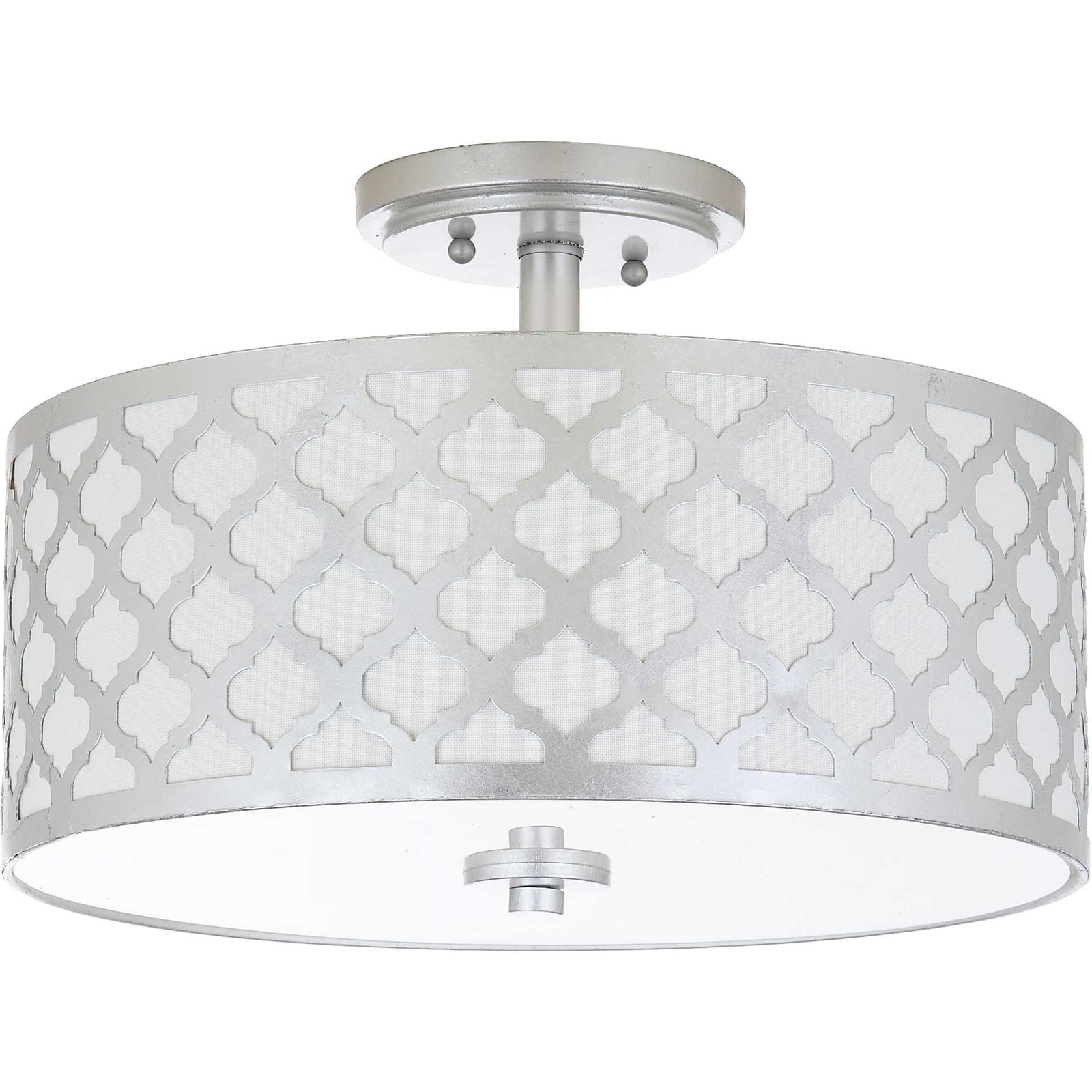 Kolten Silver Flush Mount Silver