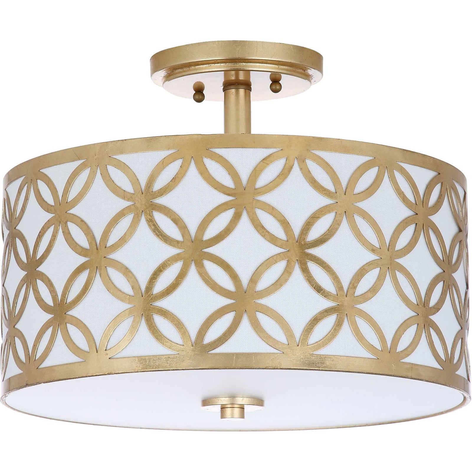 Celine Gold Flush Mount Gold