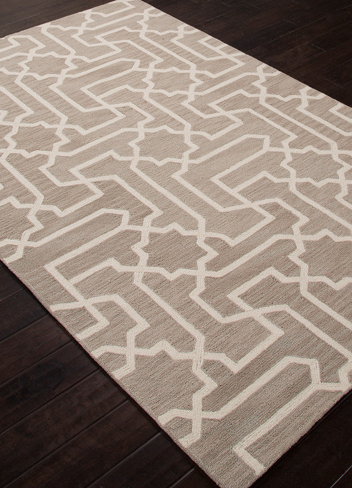 Fusion Linx Simply Taupe/Antique White Area Rug