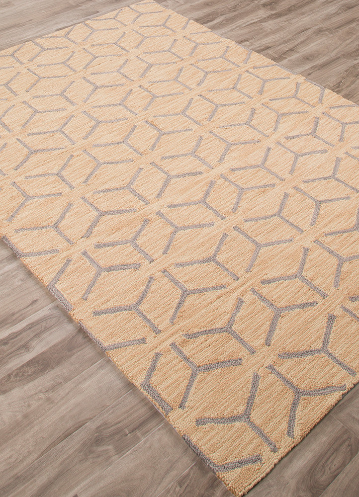 Fusion Thorton Yellow/Beige Area Rug