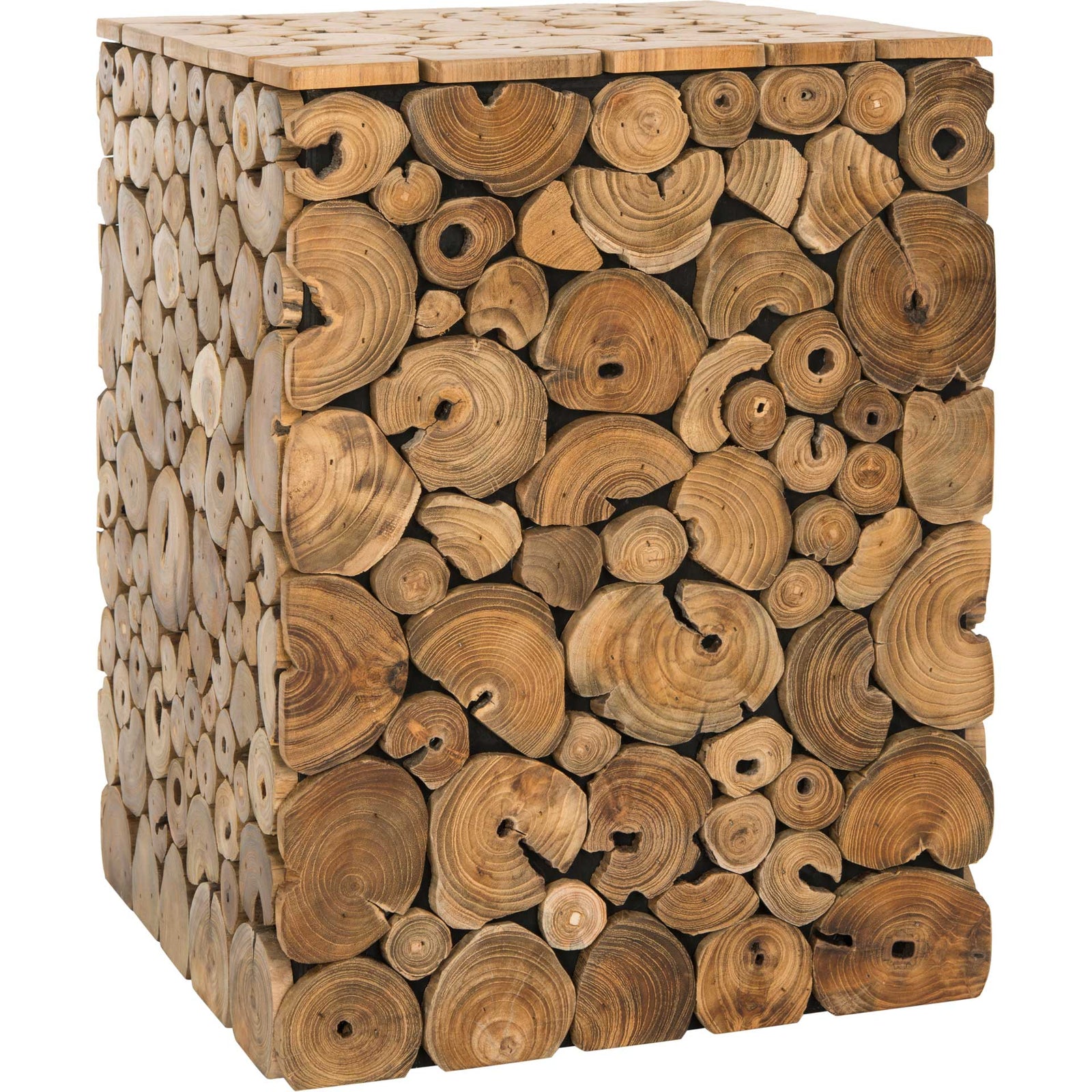 Jeremy Stool Medium Oak/Black