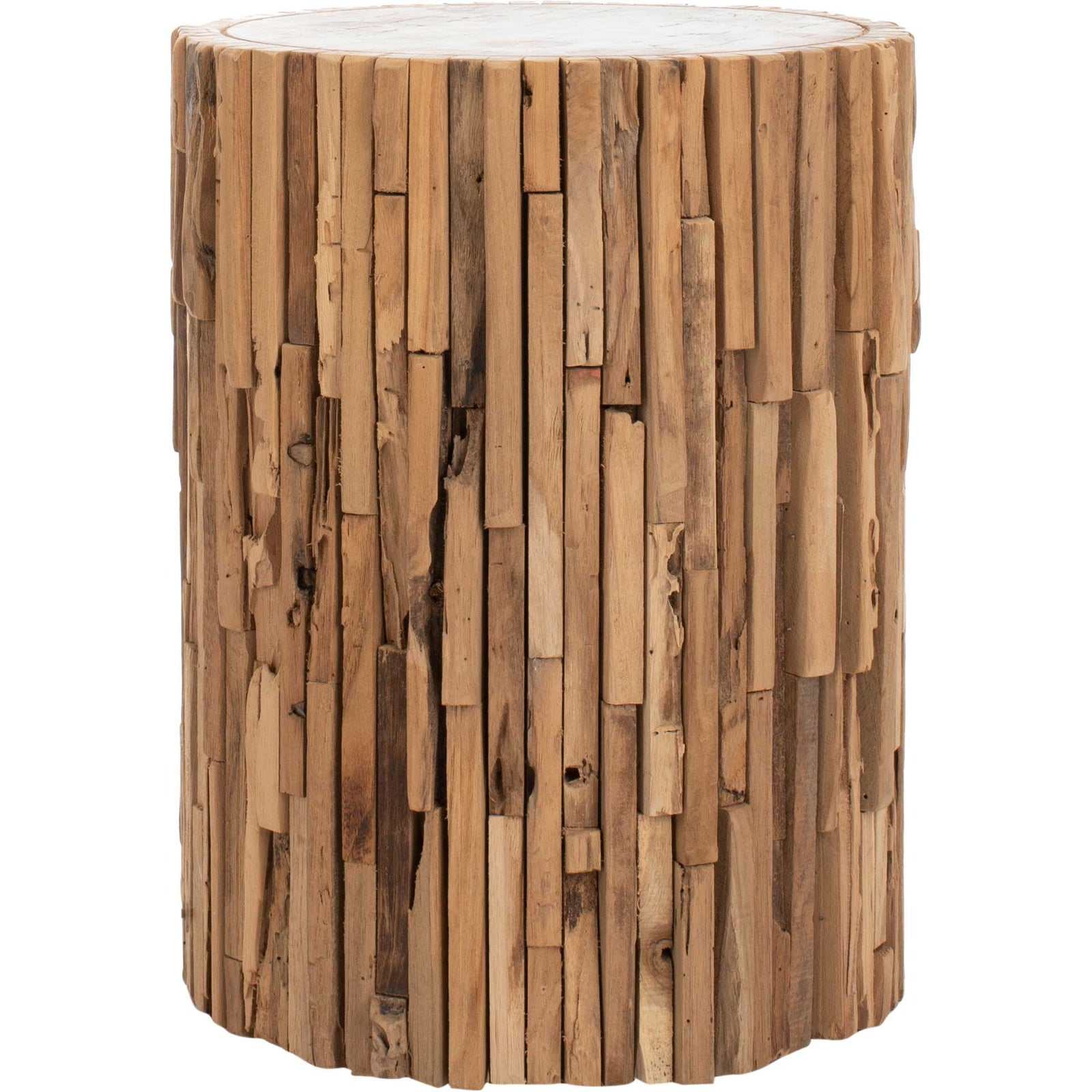 Migramah Round Stool Medium Oak