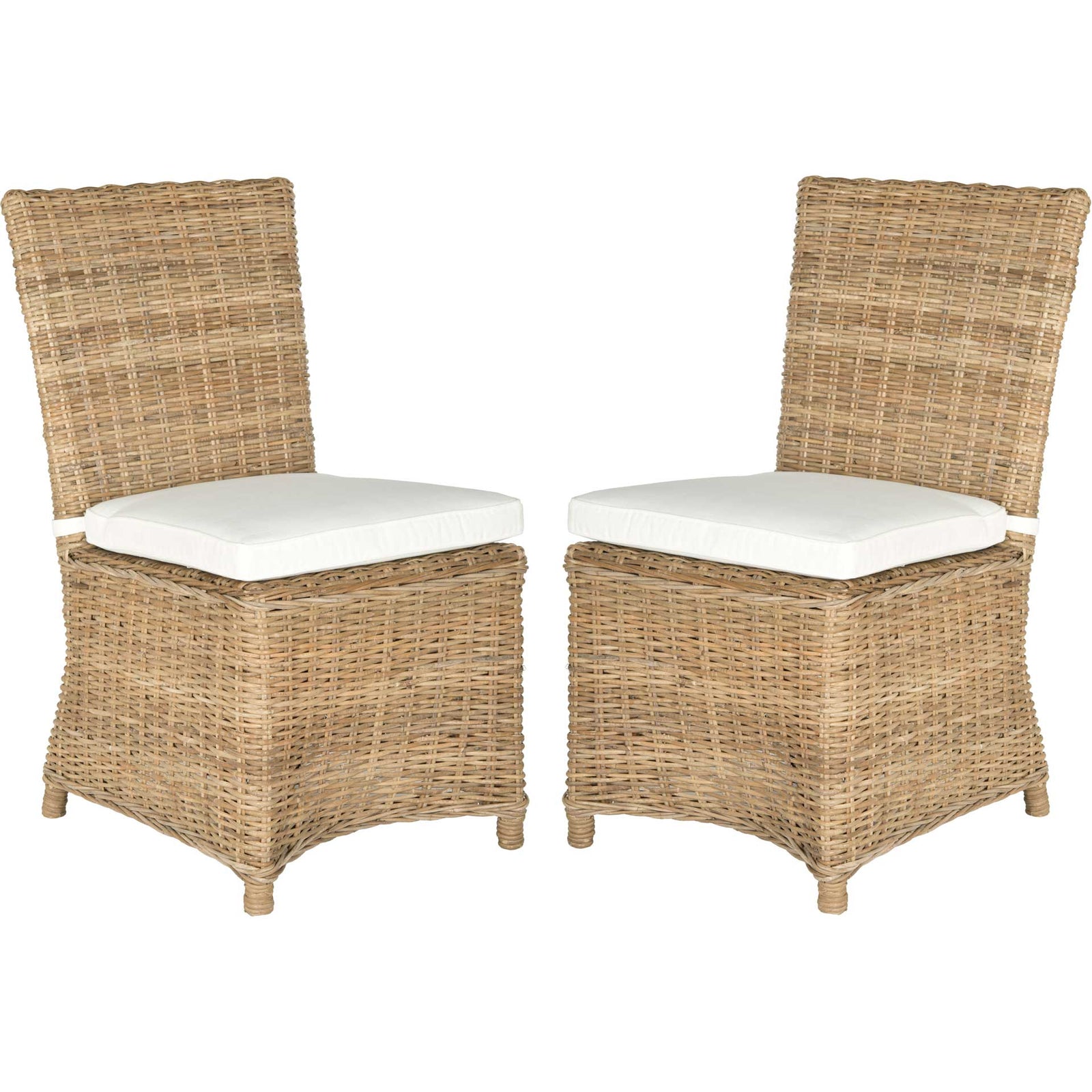 Seaport Rattan Side Chair Natural (Set of 2)